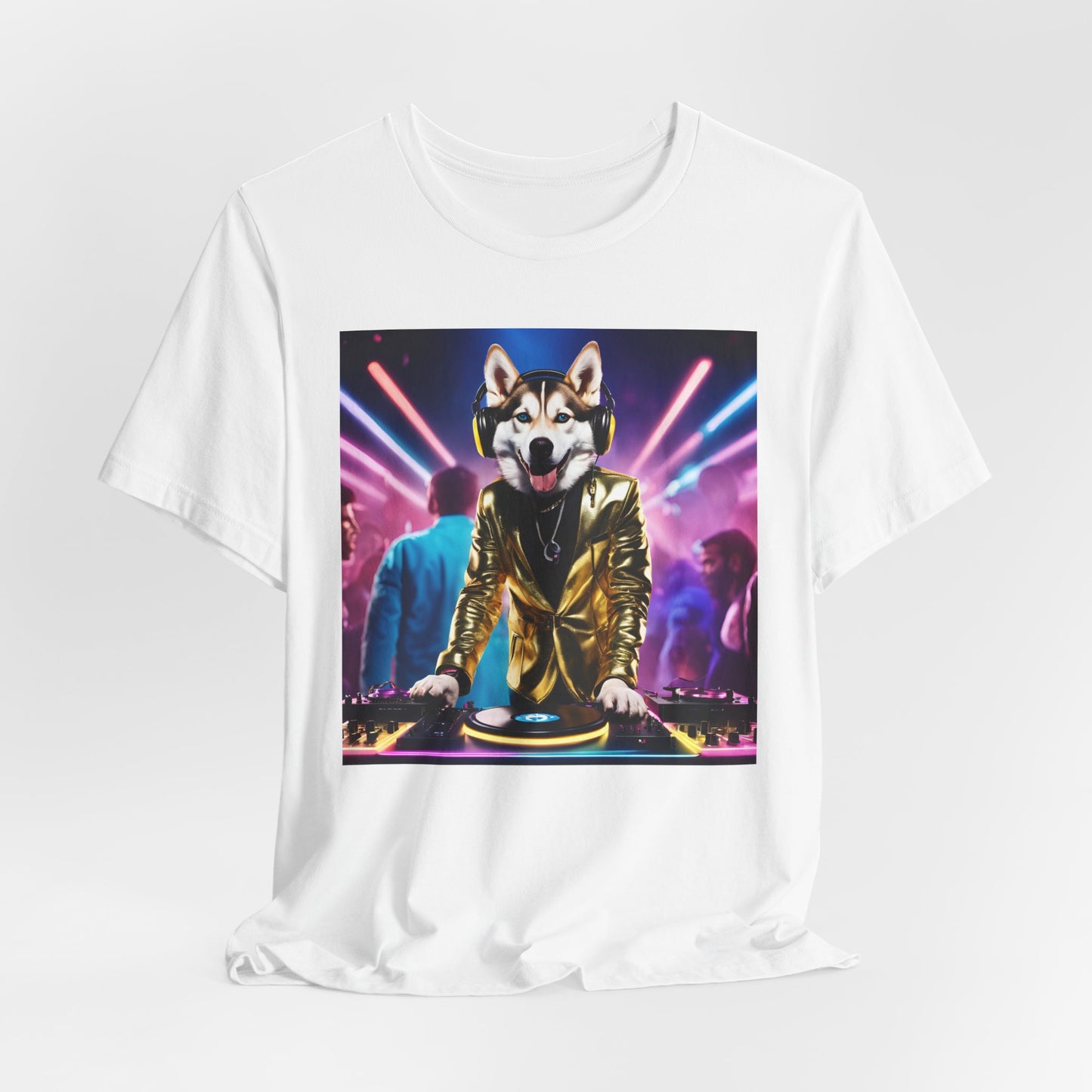 DJ Dawg - Festival - Unisex Short Sleeve Tee - Party Animal Vibes