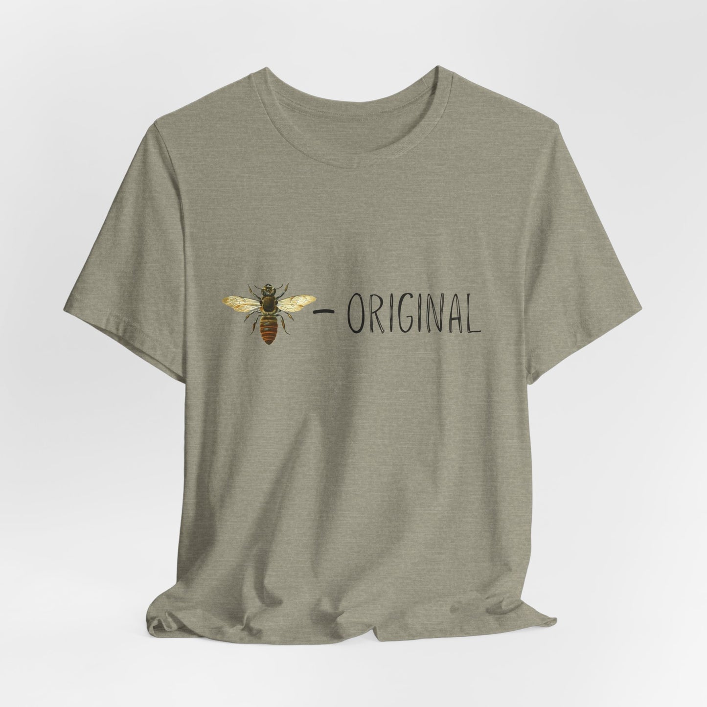 Bee Original Design Unisex Jersey Tee - Nature Inspired Graphic T-Shirt