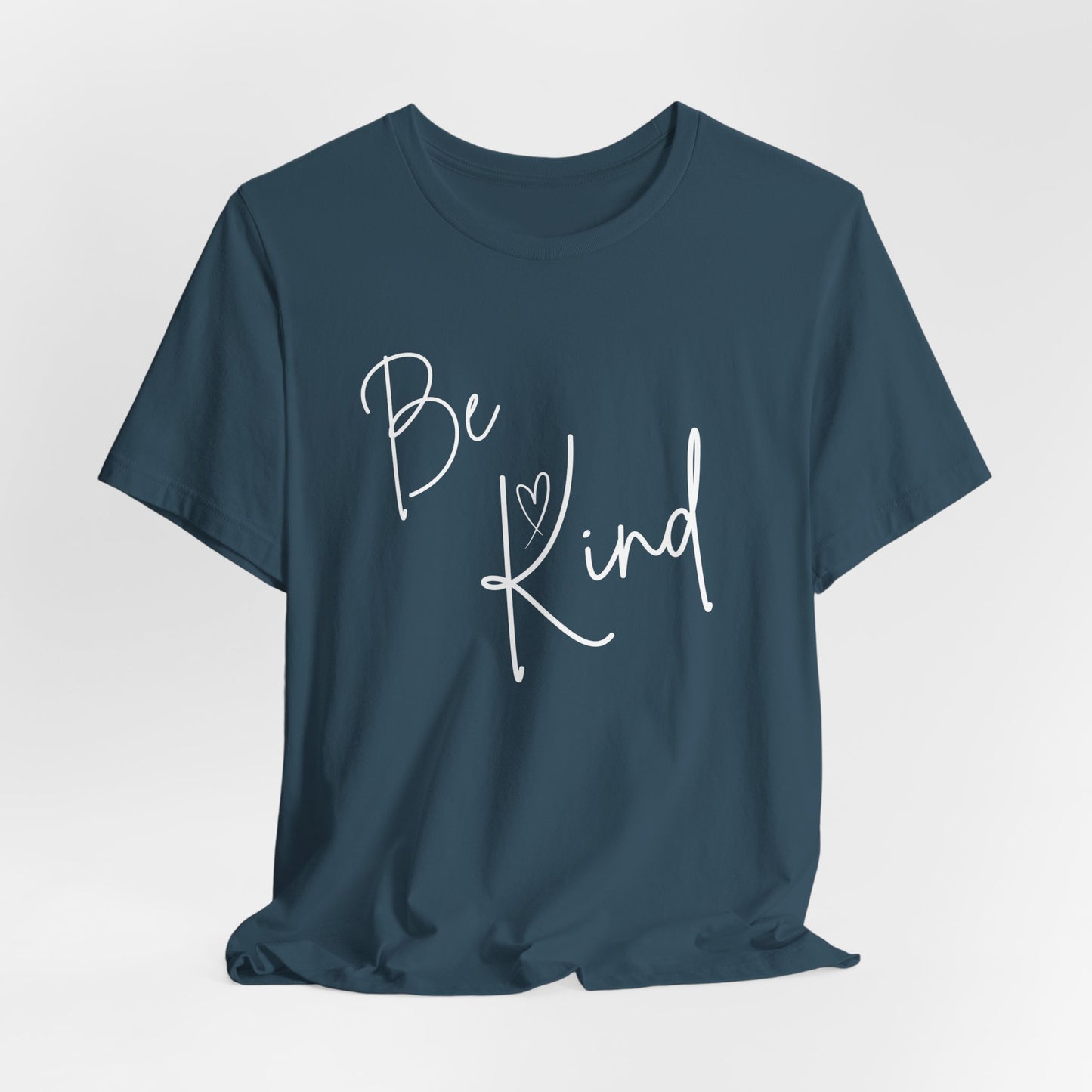 Be Kind Unisex Jersey Tee - Positive Vibes for Everyday Wear