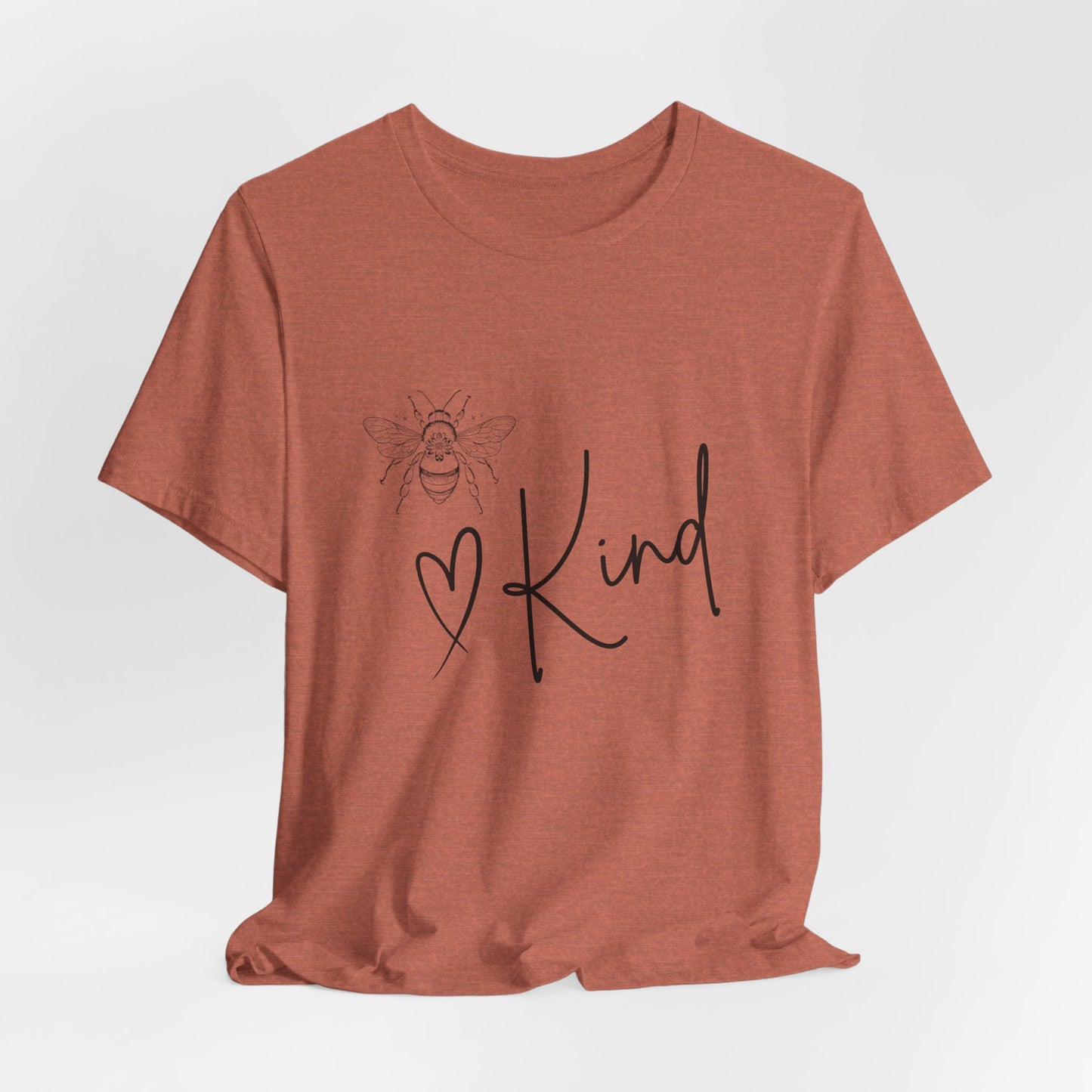 Bee Kind Unisex Jersey Short Sleeve Tee - Positive Vibes Shirt