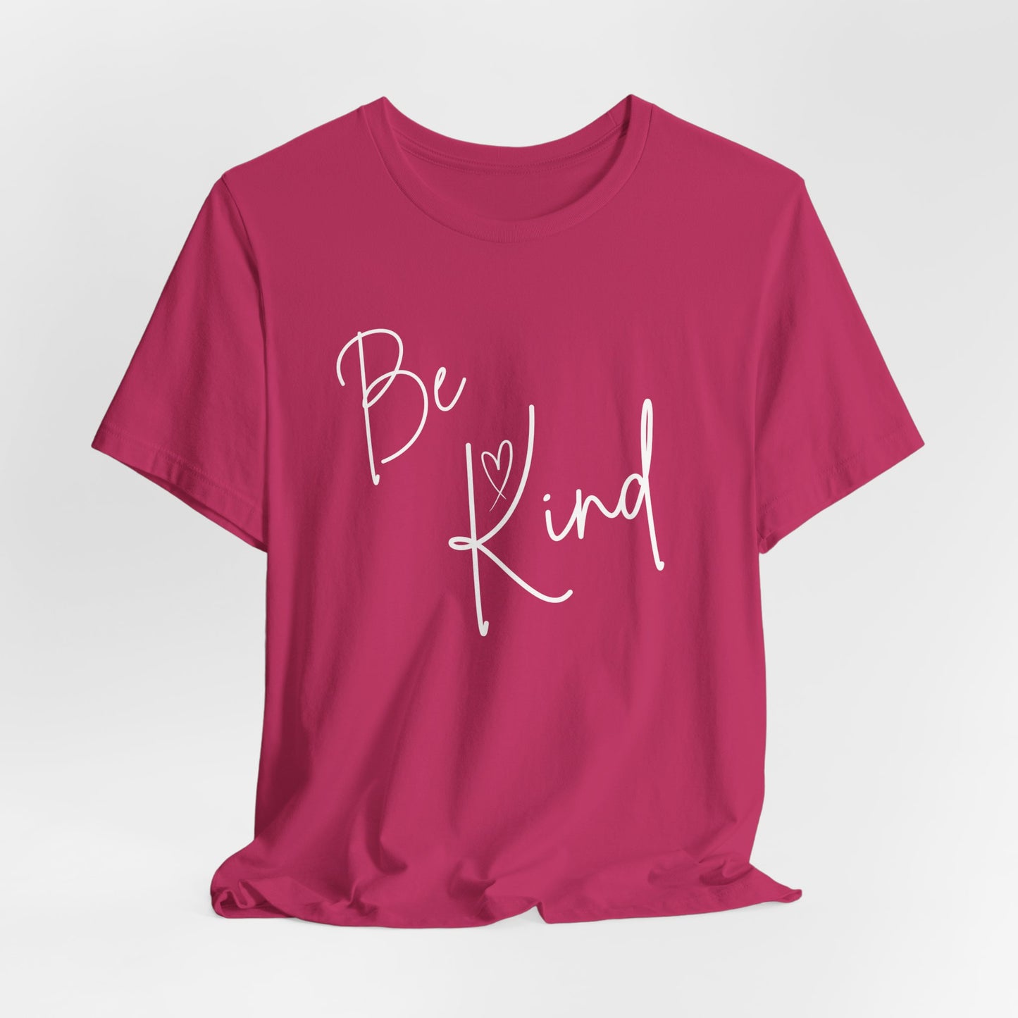 Be Kind Unisex Jersey Tee - Positive Vibes for Everyday Wear
