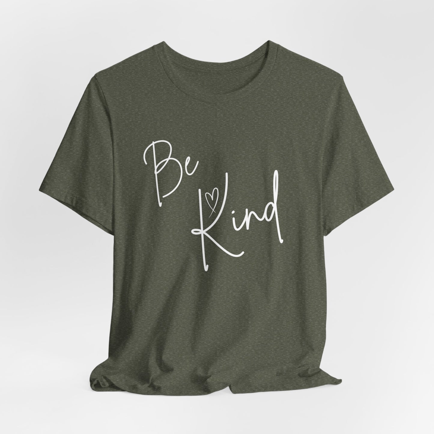 Be Kind Unisex Jersey Tee - Positive Vibes for Everyday Wear