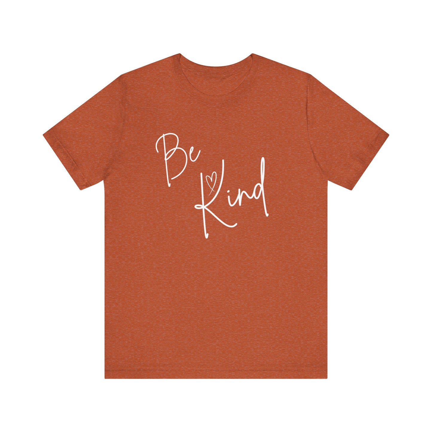 Be Kind Unisex Jersey Tee - Positive Vibes for Everyday Wear