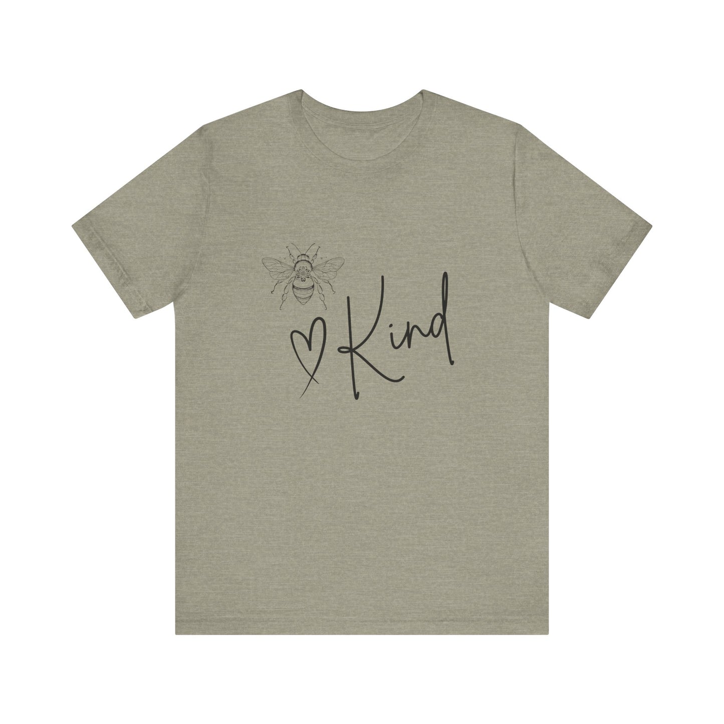 Bee Kind Unisex Jersey Short Sleeve Tee - Positive Vibes Shirt
