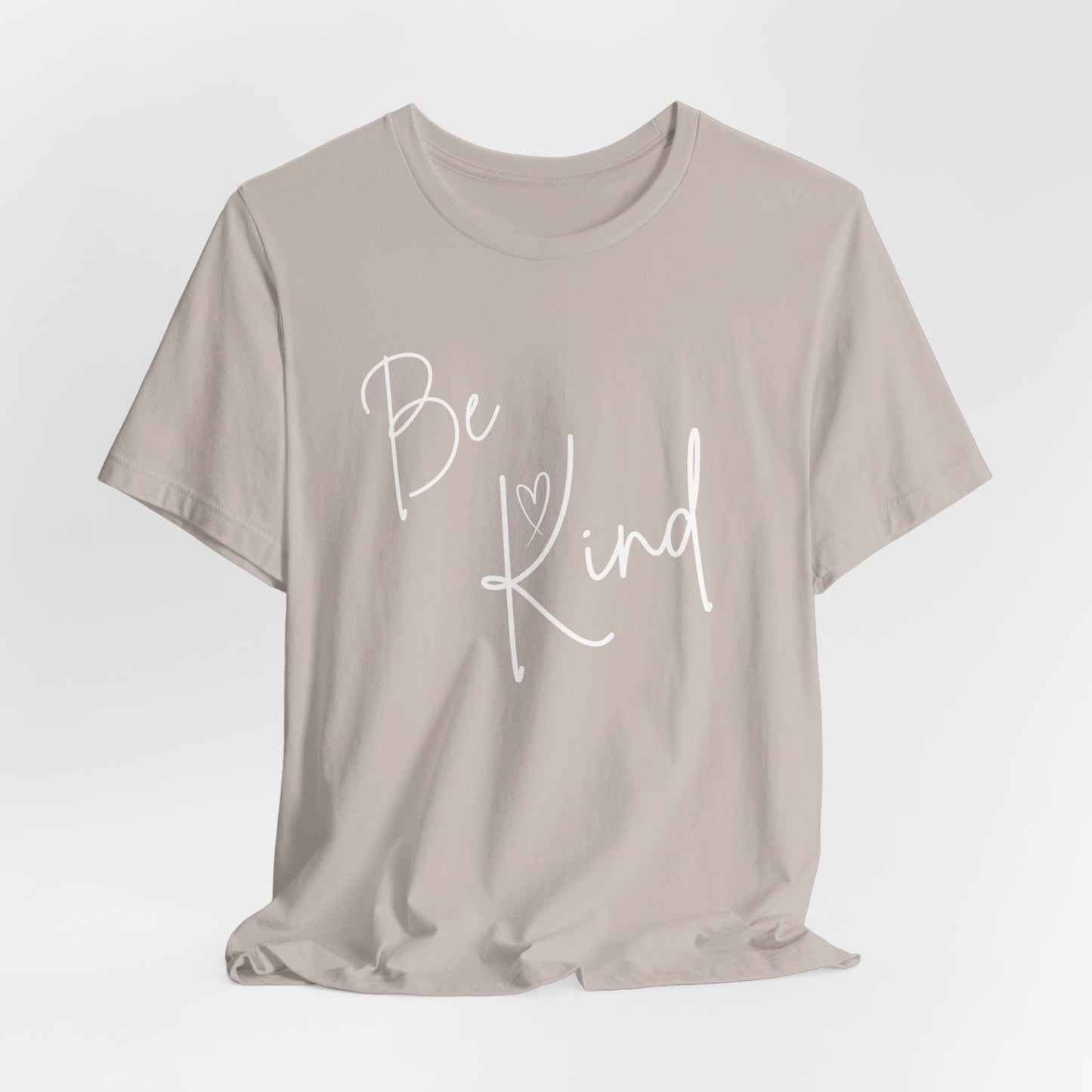 Be Kind Unisex Jersey Tee - Positive Vibes for Everyday Wear
