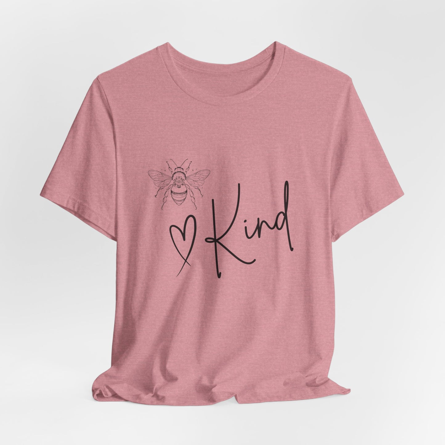 Bee Kind Unisex Jersey Short Sleeve Tee - Positive Vibes Shirt