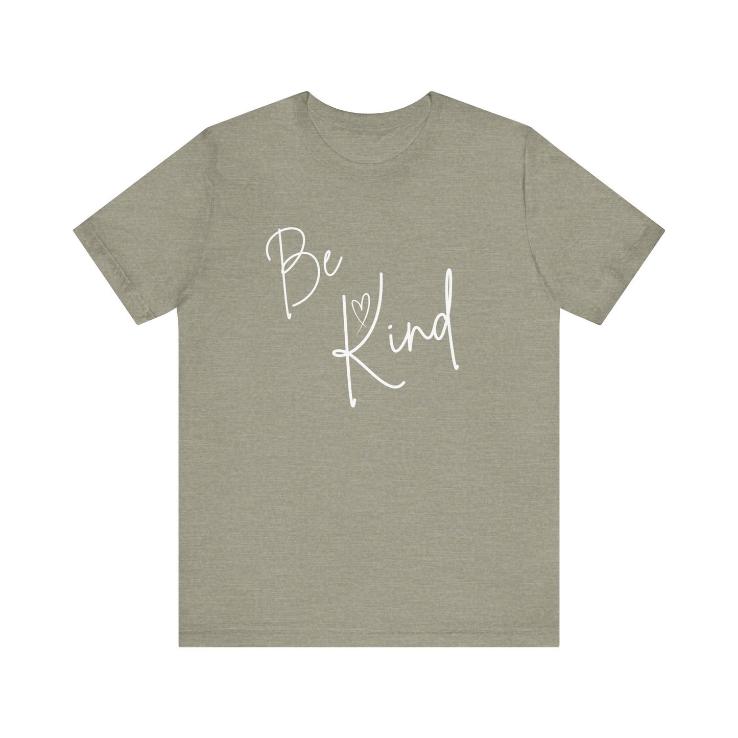 Be Kind Unisex Jersey Tee - Positive Vibes for Everyday Wear