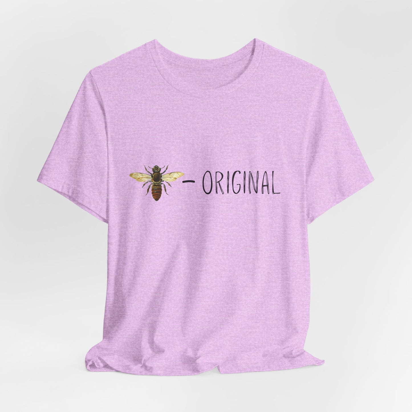 Bee Original Design Unisex Jersey Tee - Nature Inspired Graphic T-Shirt