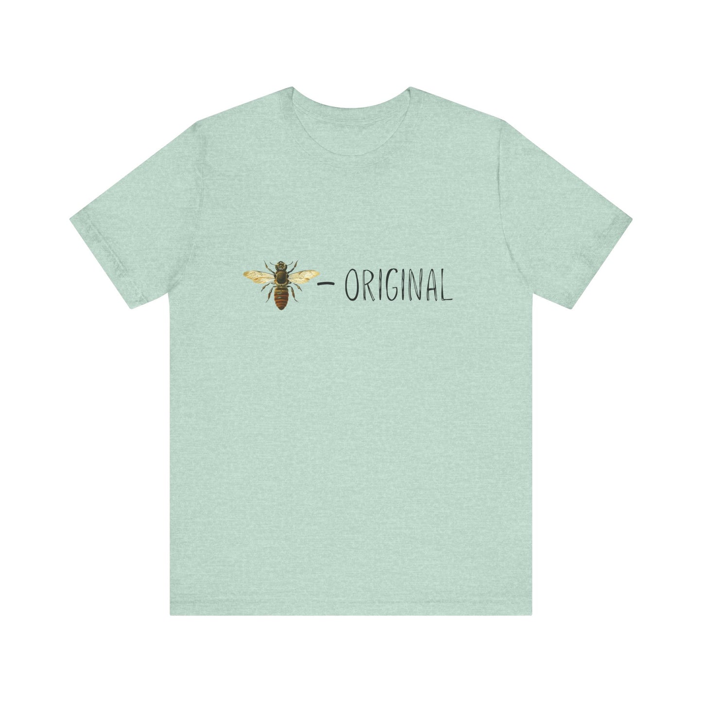 Bee Original Design Unisex Jersey Tee - Nature Inspired Graphic T-Shirt