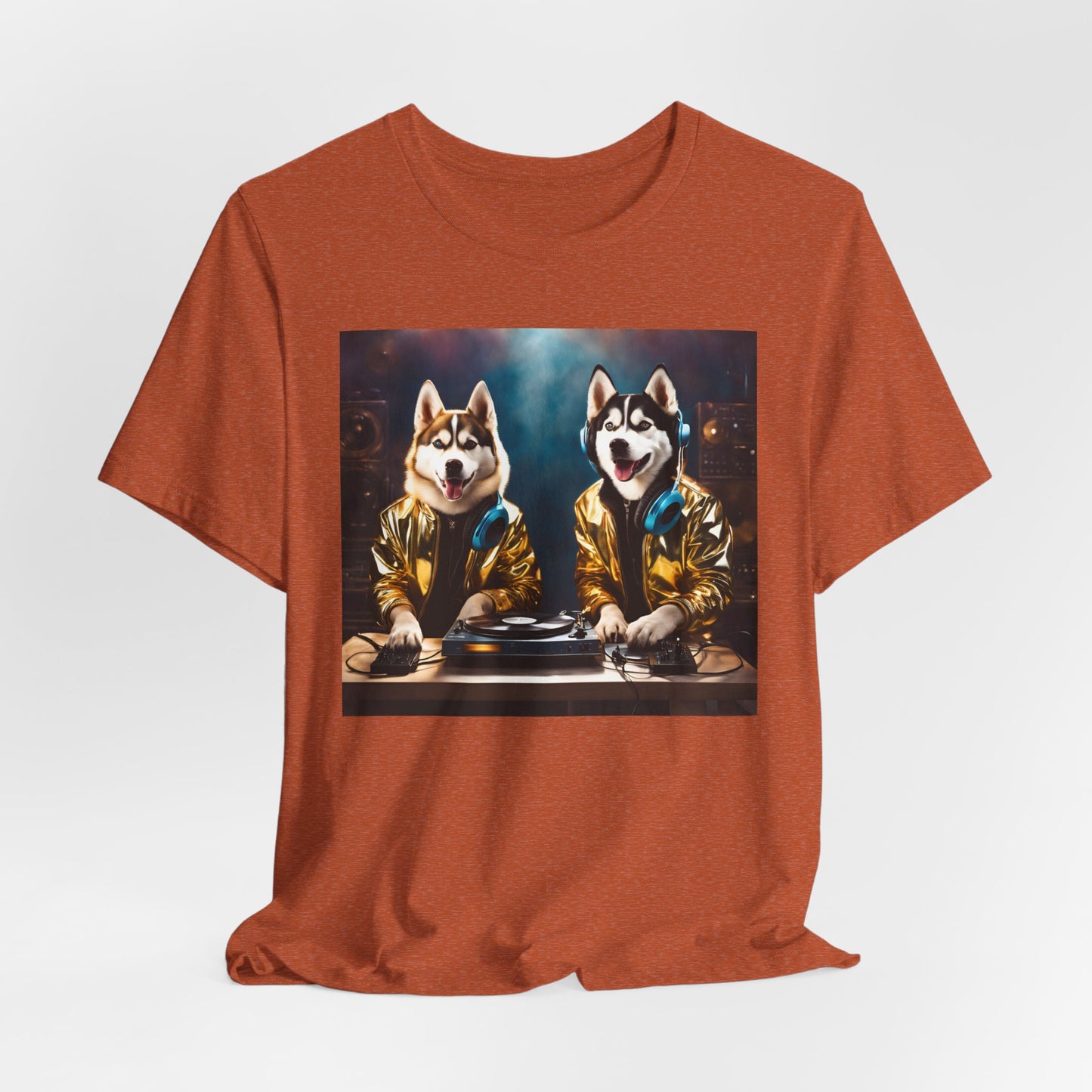 DJ Dawgs- Festival - Unisex Tee - Fun & Quirky Dog Lovers Shirt