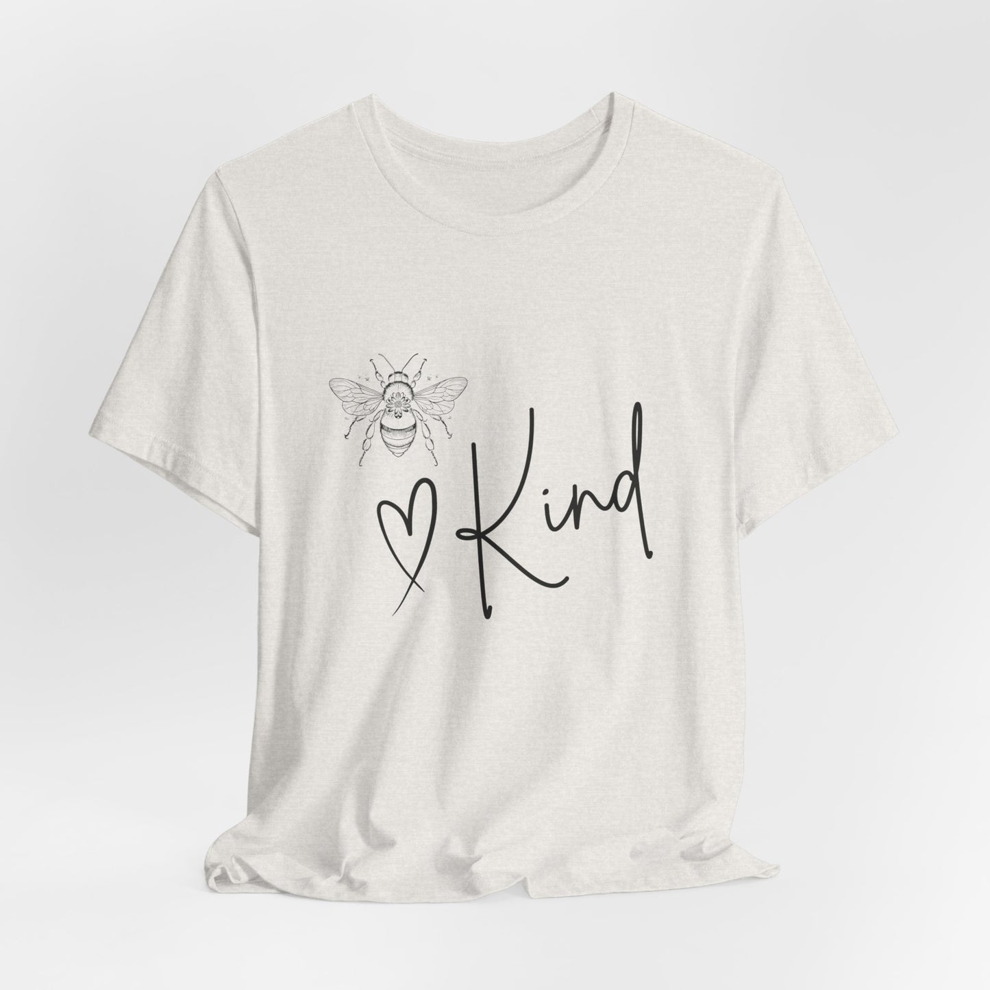 Bee Kind Unisex Jersey Short Sleeve Tee - Positive Vibes Shirt