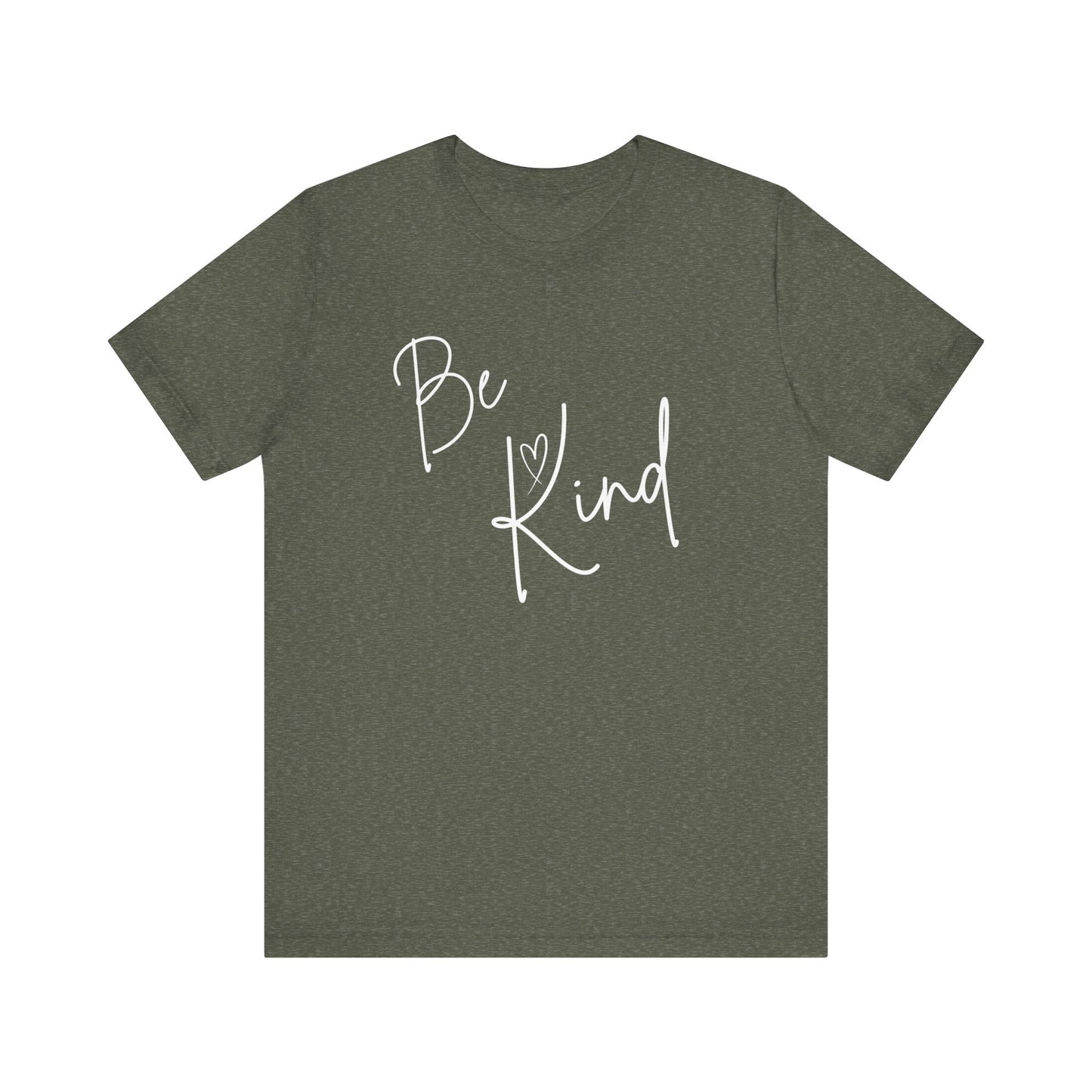 Be Kind Unisex Jersey Tee - Positive Vibes for Everyday Wear