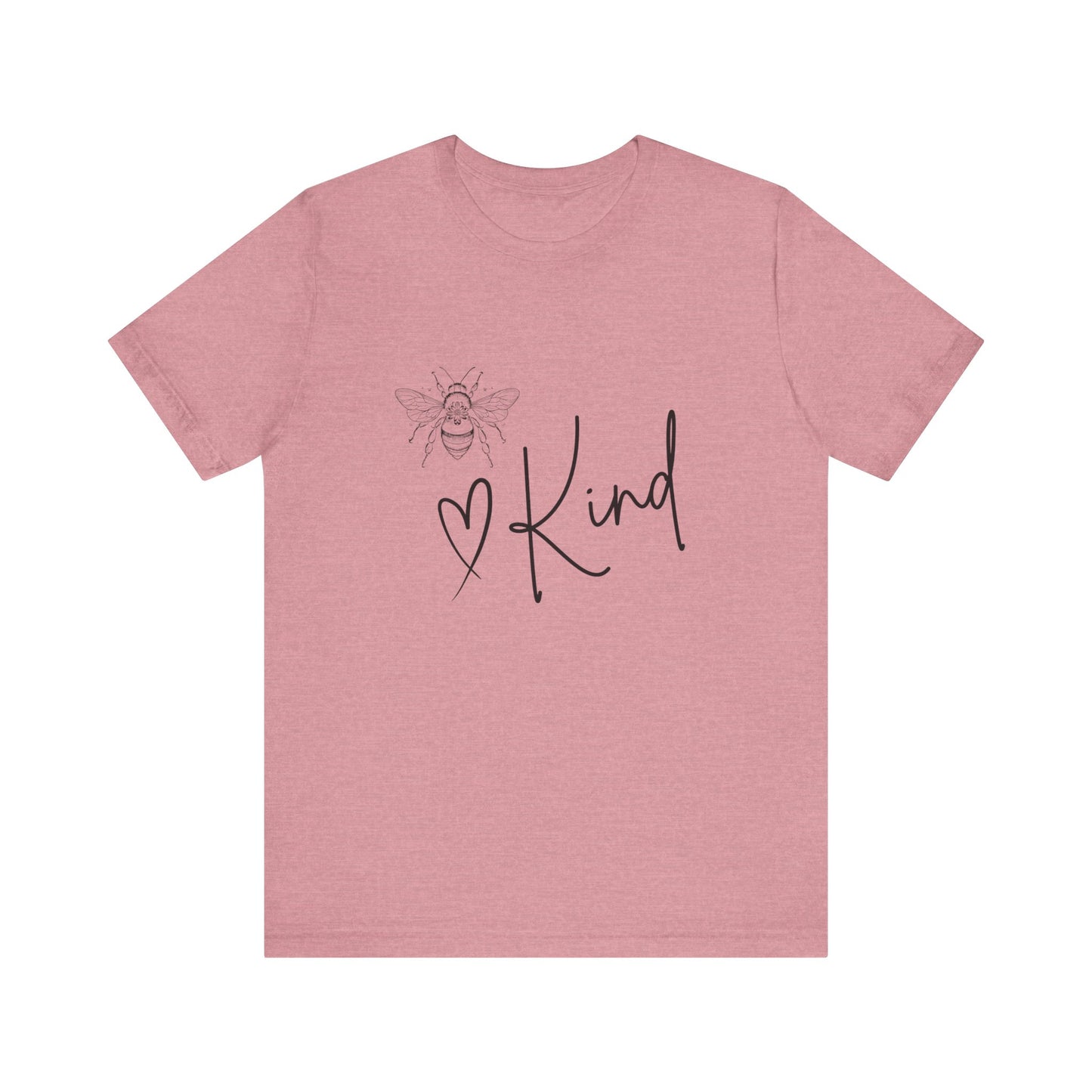 Bee Kind Unisex Jersey Short Sleeve Tee - Positive Vibes Shirt