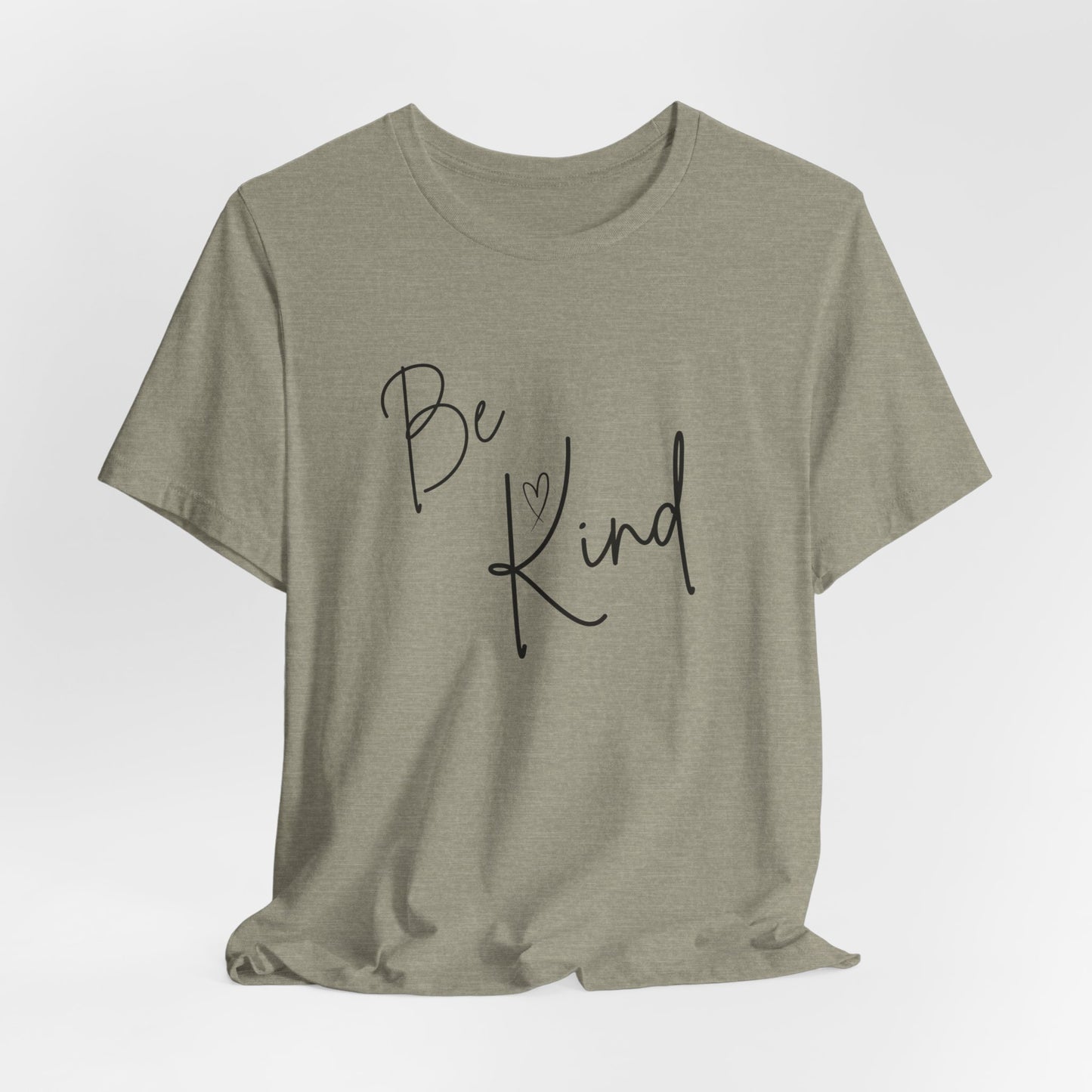 Be Kind Unisex Jersey Short Sleeve Tee - Positive Message T-Shirt