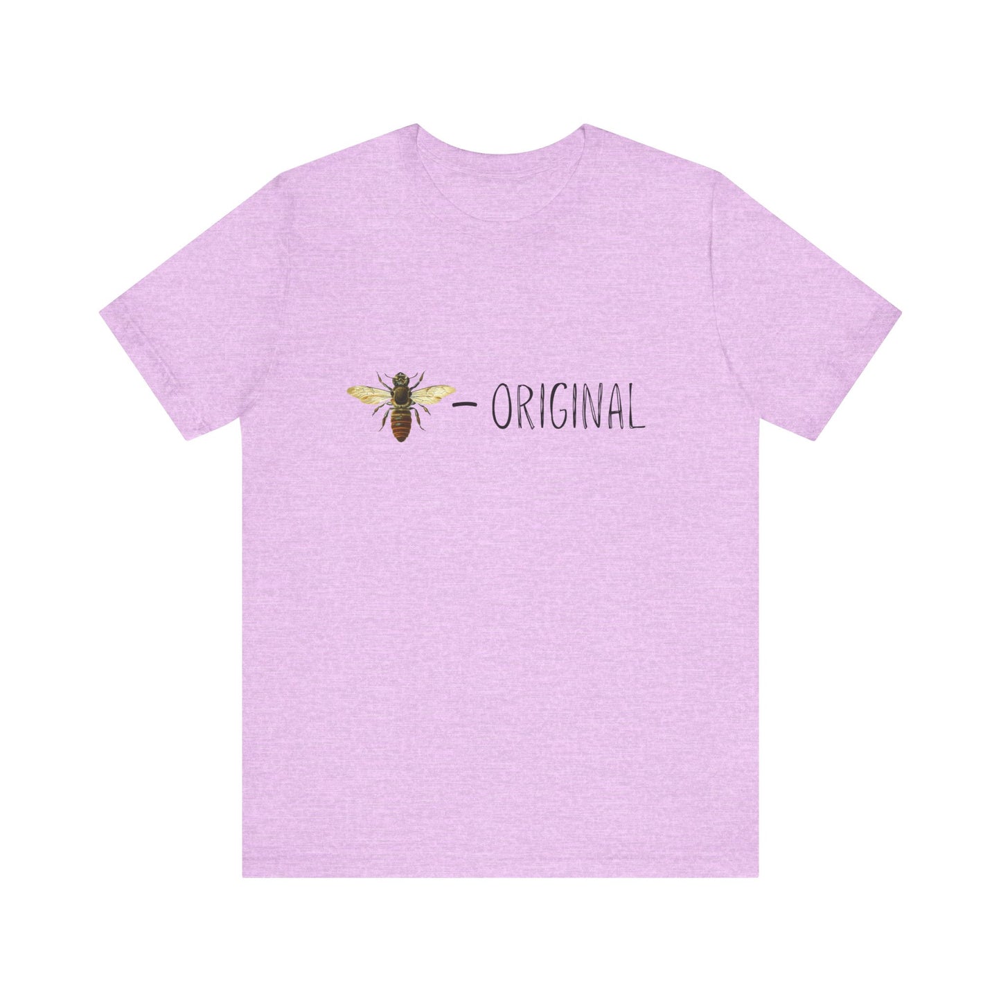 Bee Original Design Unisex Jersey Tee - Nature Inspired Graphic T-Shirt