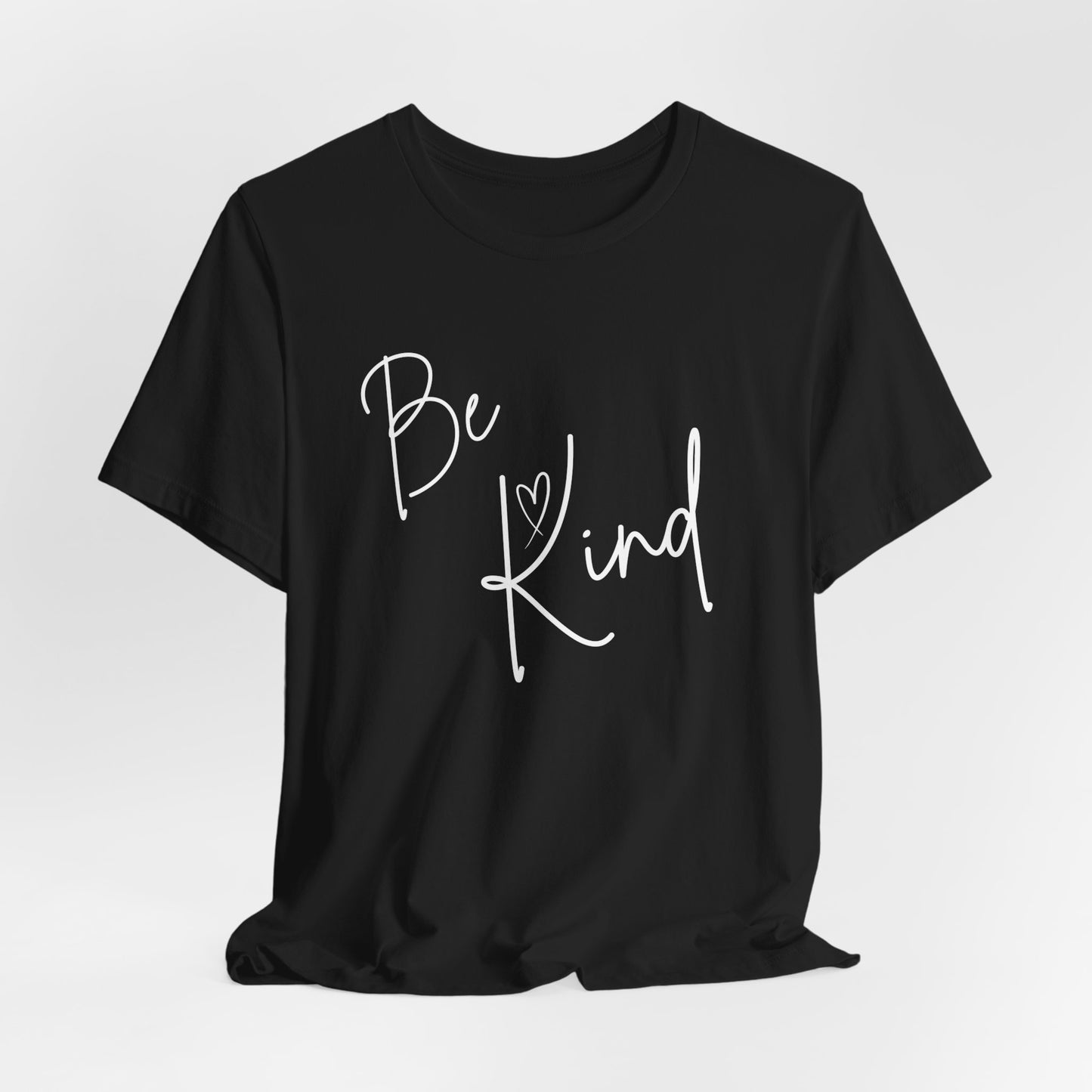 Be Kind Unisex Jersey Tee - Positive Vibes for Everyday Wear