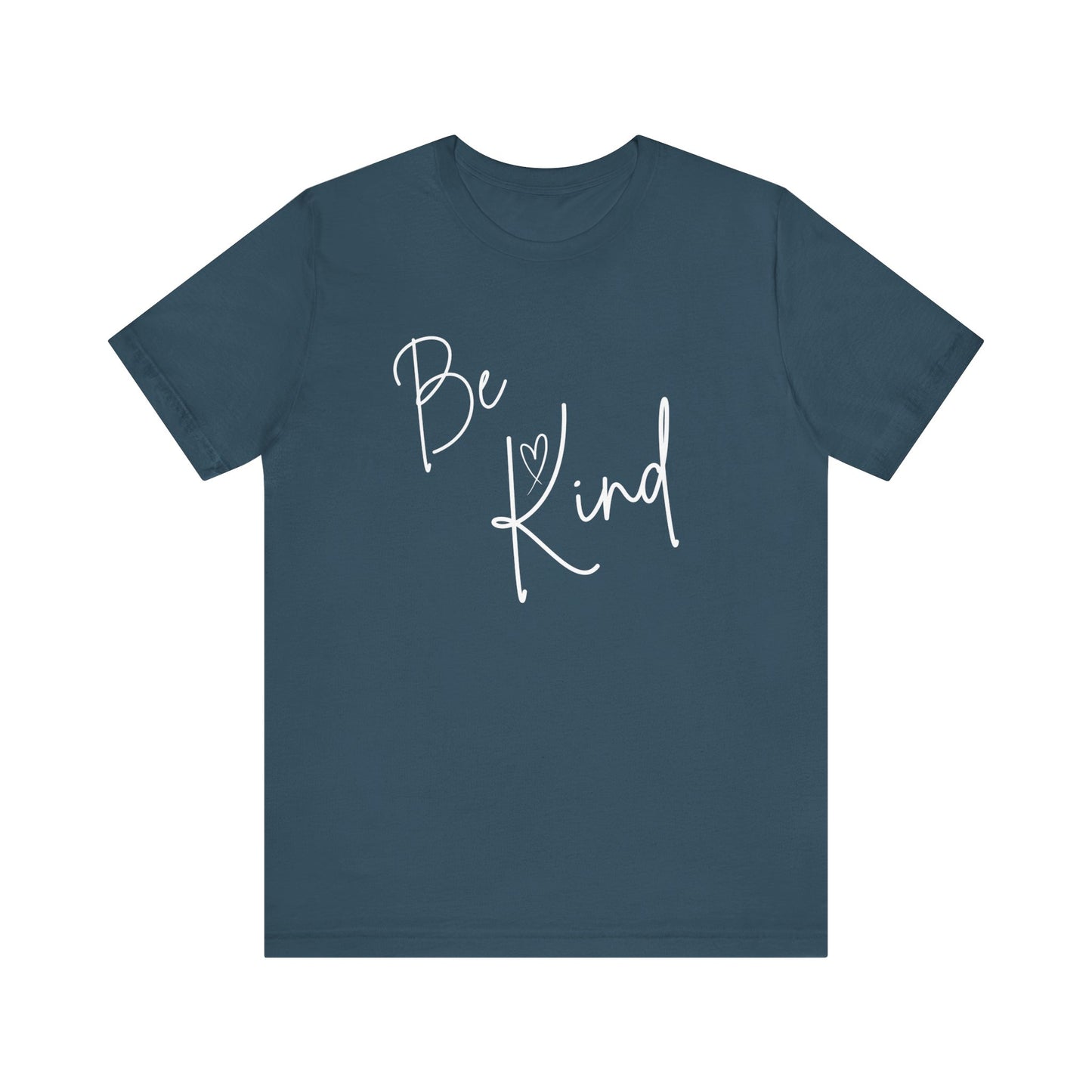 Be Kind Unisex Jersey Tee - Positive Vibes for Everyday Wear