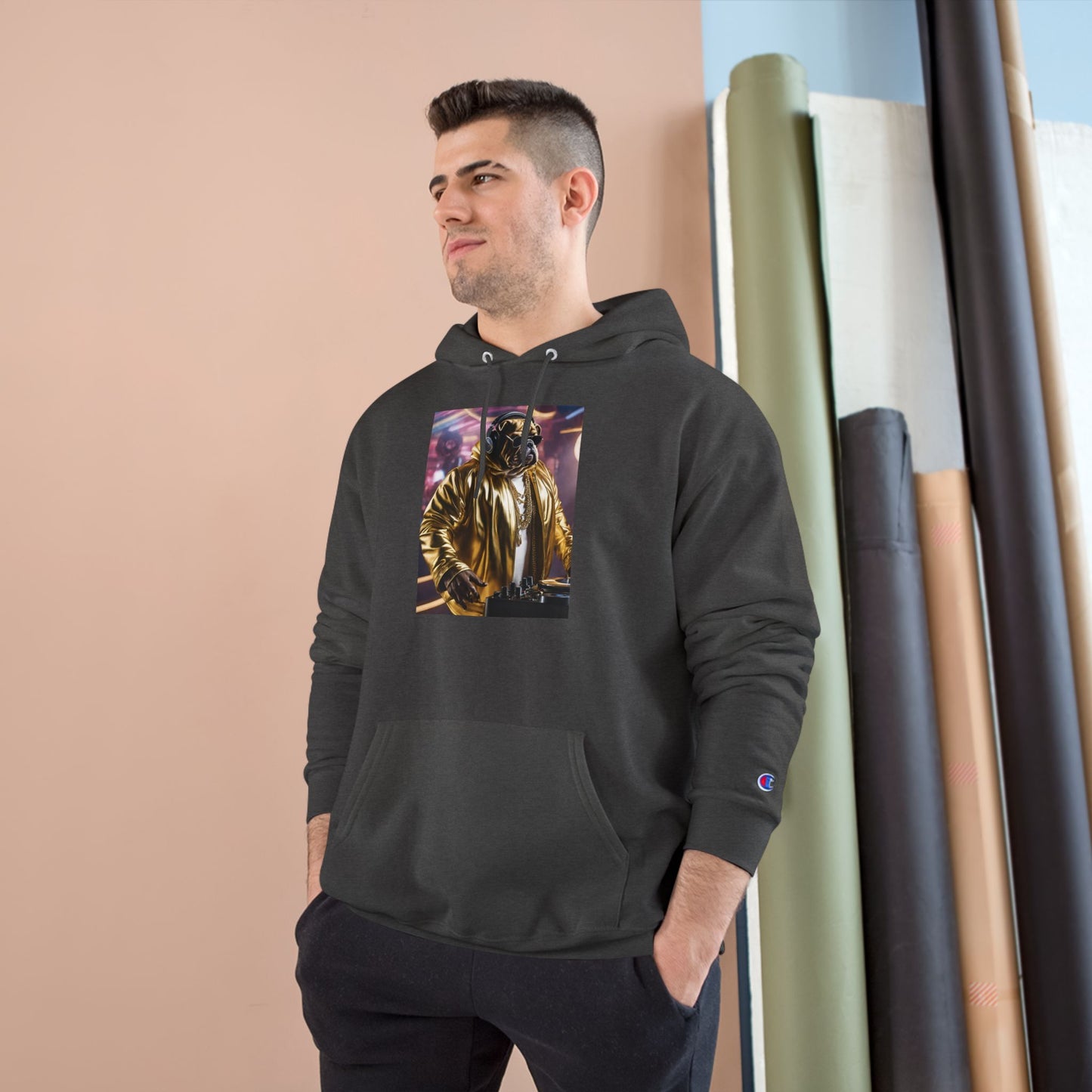 DJ Dawg - Festival - Super soft cotton Hoodie - Unique Pet Lover Sweatshirt, Perfect for Music Lovers & Casual Outfits