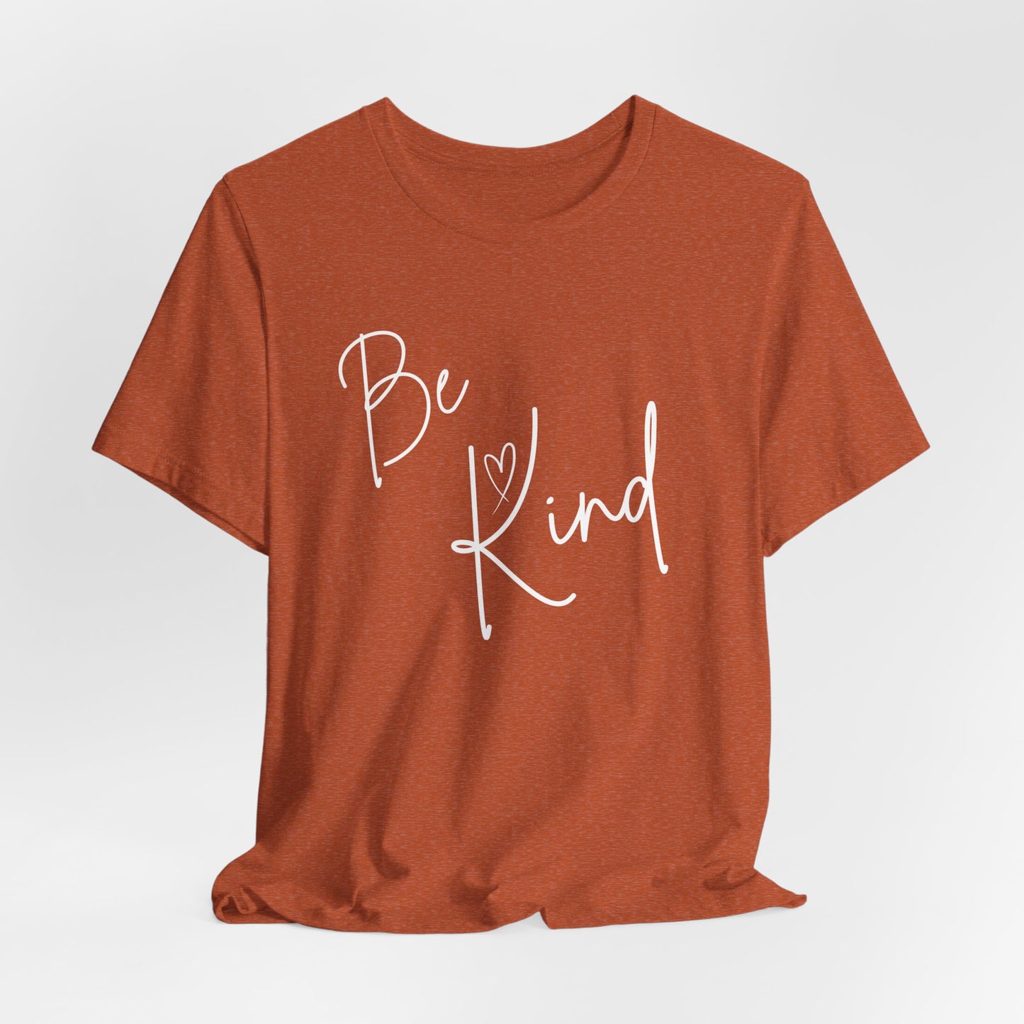 Be Kind Unisex Jersey Tee - Positive Vibes for Everyday Wear