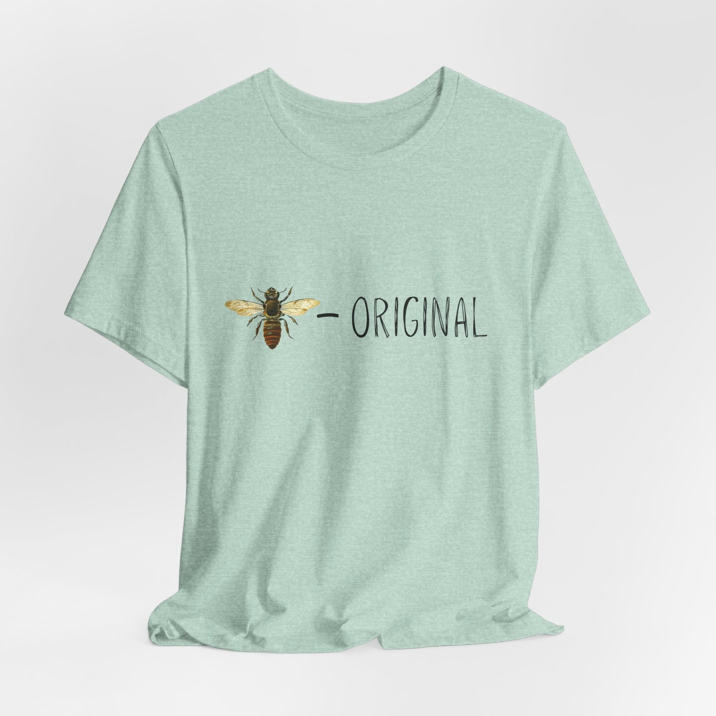 Bee Original Design Unisex Jersey Tee - Nature Inspired Graphic T-Shirt