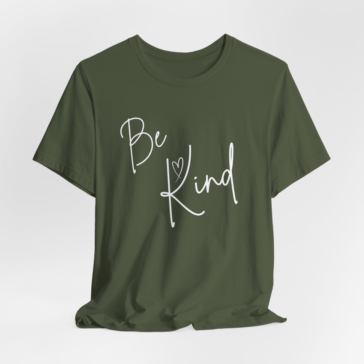 Be Kind Unisex Jersey Tee - Positive Vibes for Everyday Wear