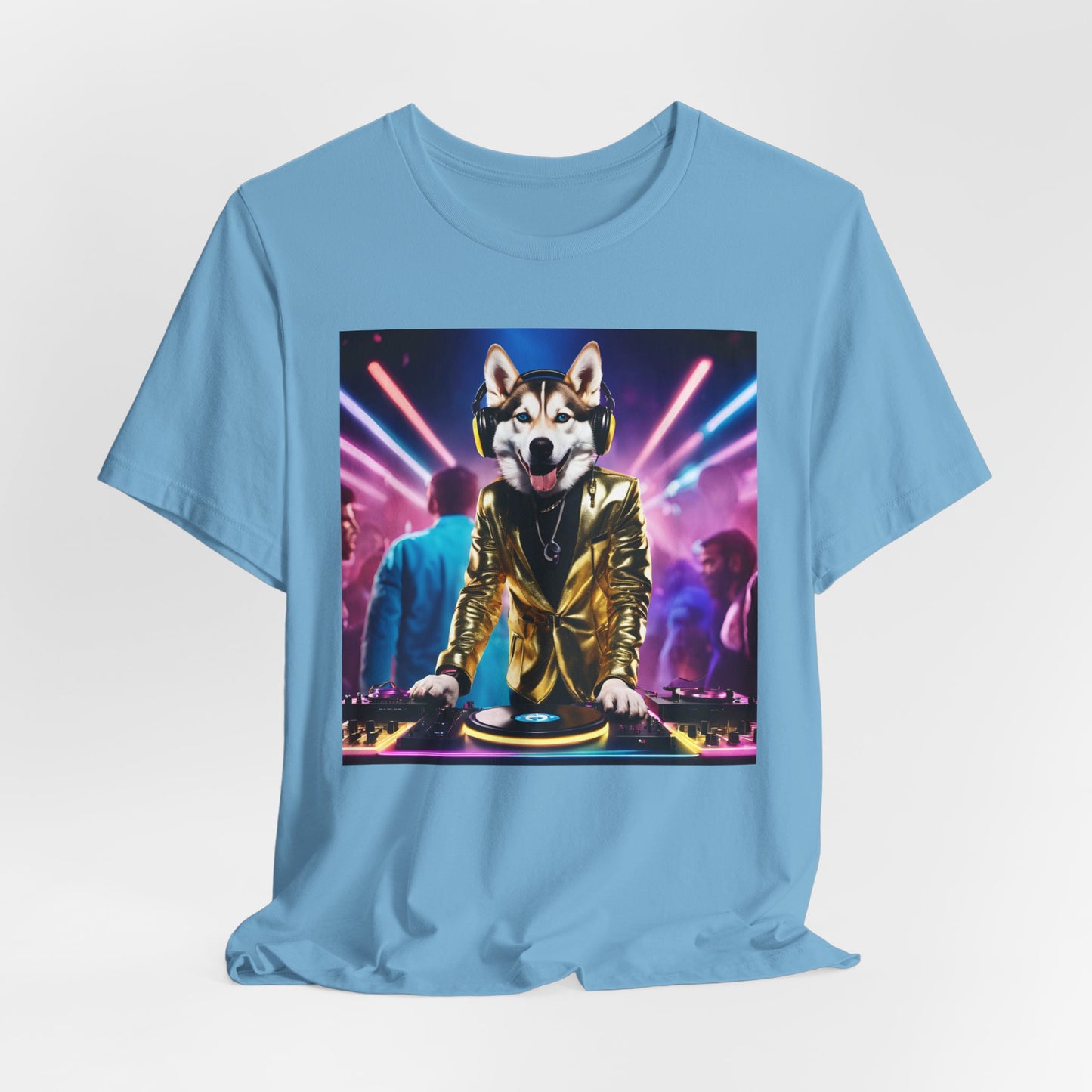 DJ Dawg - Festival - Unisex Short Sleeve Tee - Party Animal Vibes
