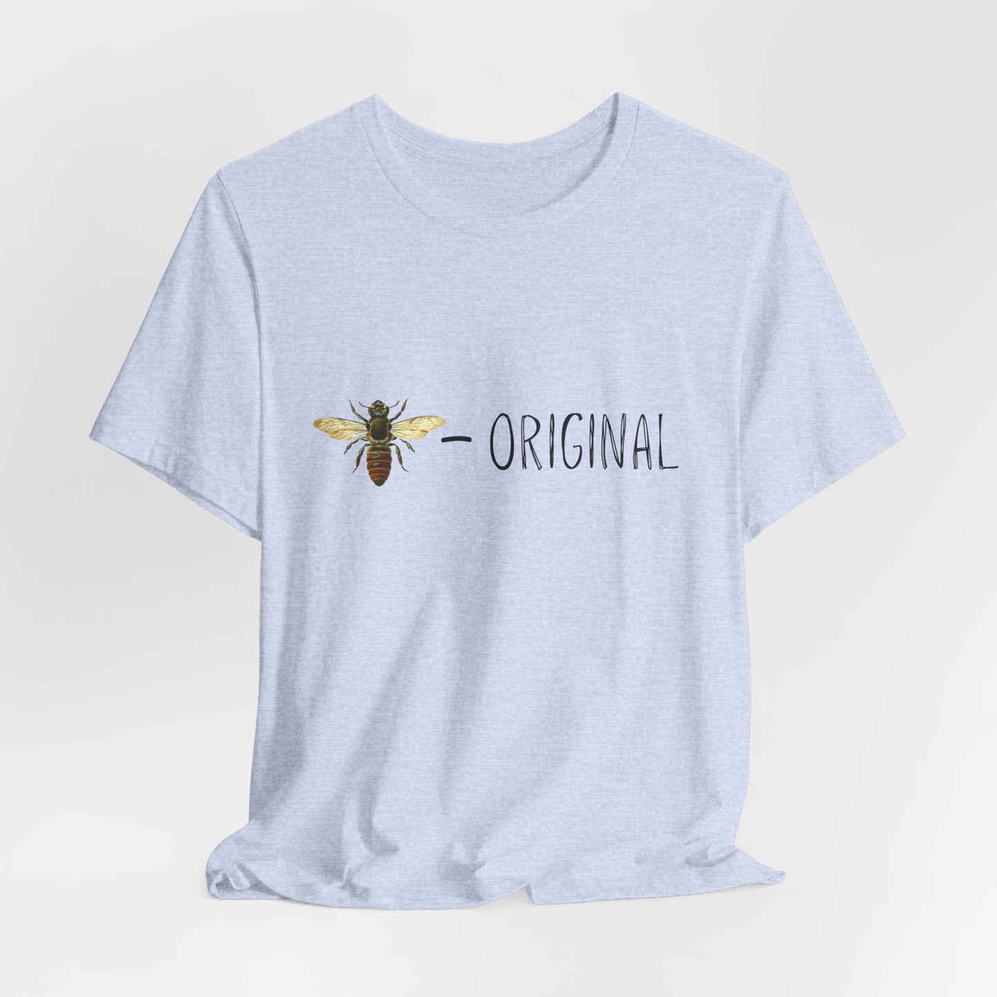 Bee Original Design Unisex Jersey Tee - Nature Inspired Graphic T-Shirt