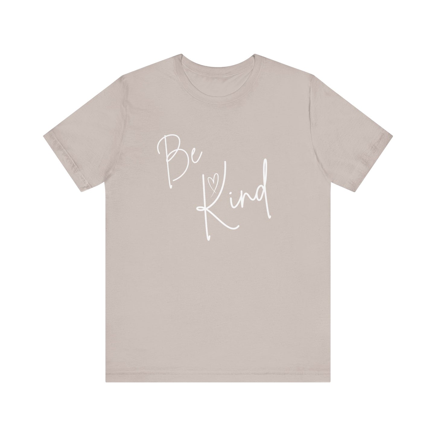 Be Kind Unisex Jersey Tee - Positive Vibes for Everyday Wear