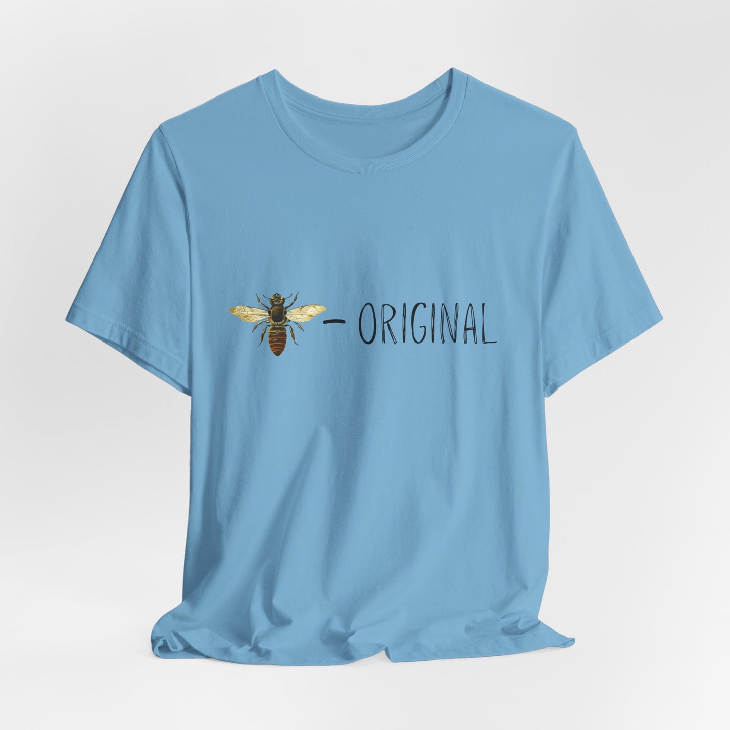 Bee Original Design Unisex Jersey Tee - Nature Inspired Graphic T-Shirt