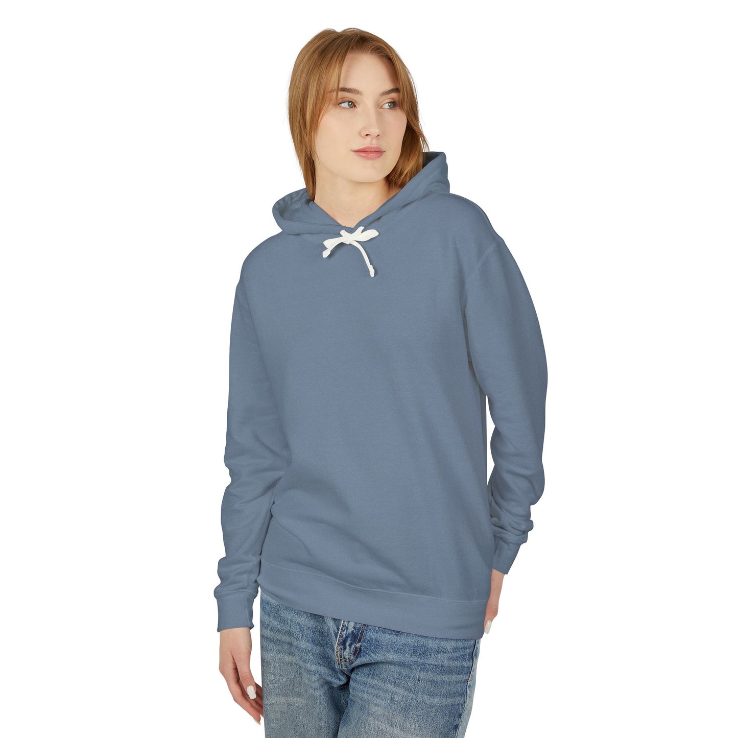 Angel Wings Floral Unisex Lightweight Hooded Sweatshirt