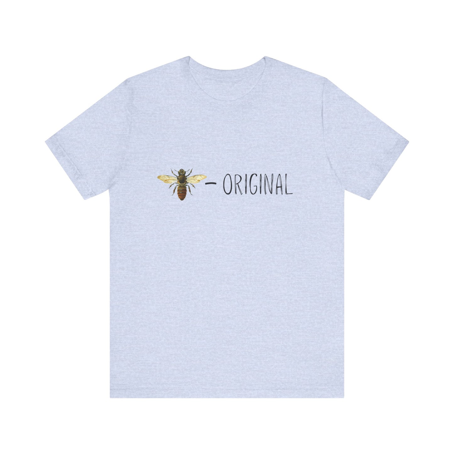 Bee Original Design Unisex Jersey Tee - Nature Inspired Graphic T-Shirt