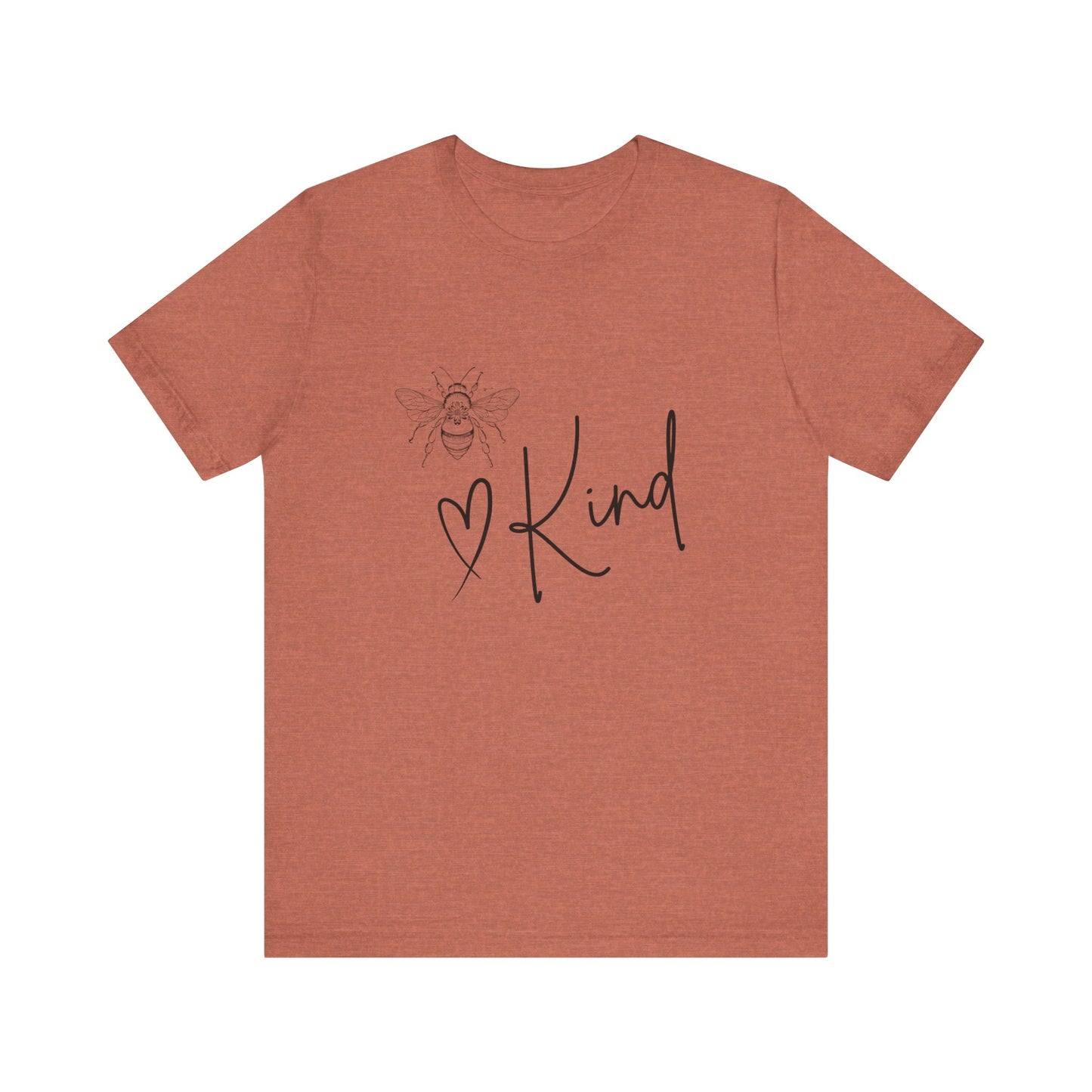 Bee Kind Unisex Jersey Short Sleeve Tee - Positive Vibes Shirt
