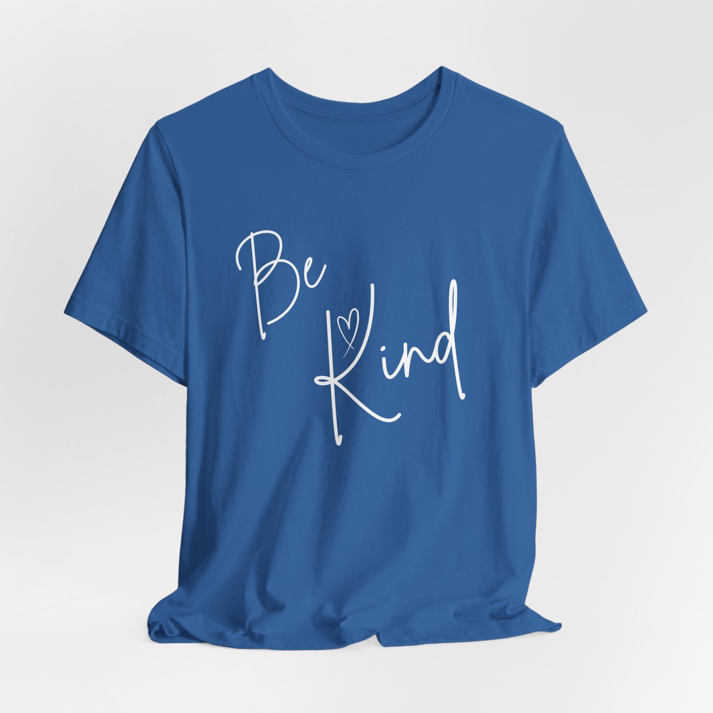 Be Kind Unisex Jersey Tee - Positive Vibes for Everyday Wear