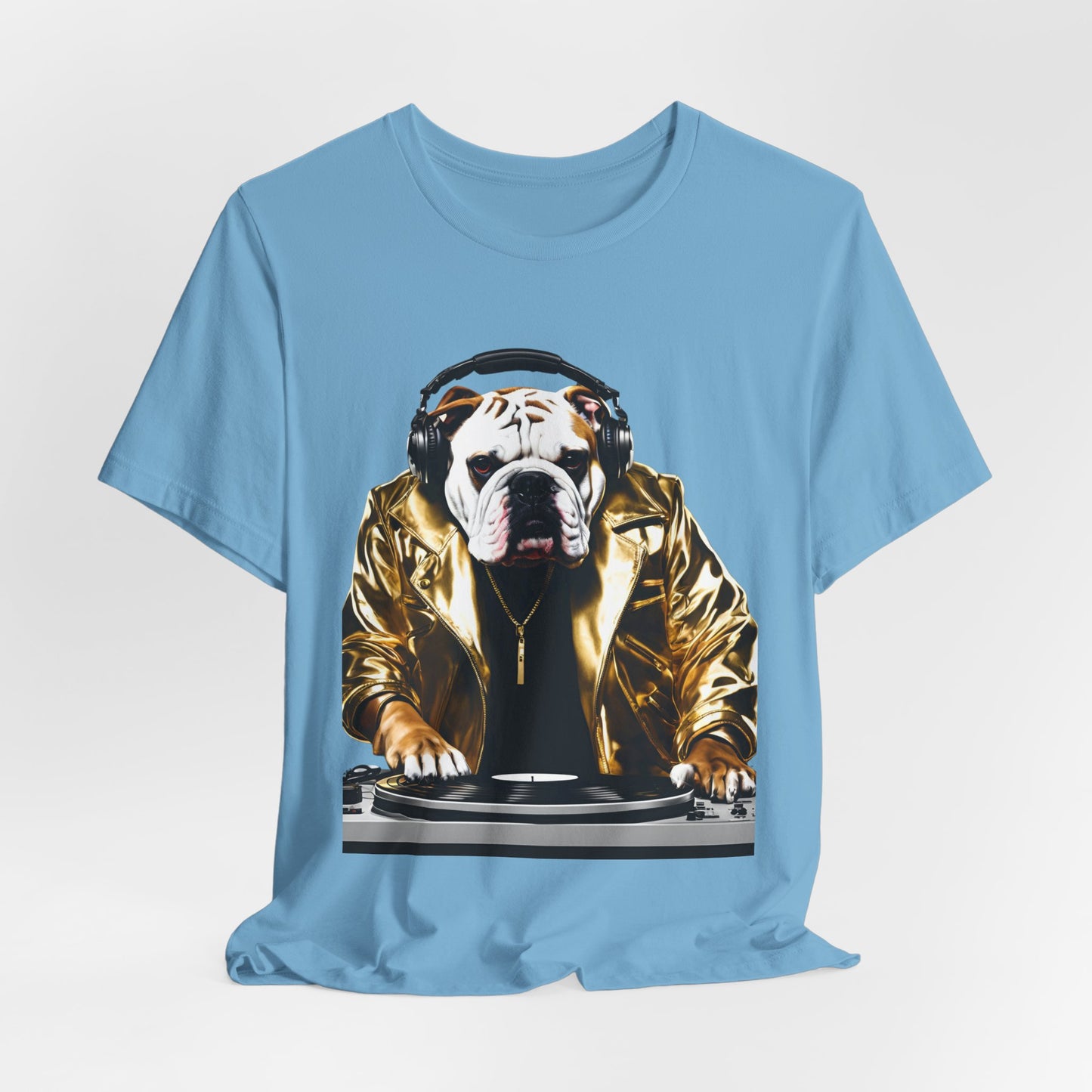 DJ Bulldog - Festival - Unisex Jersey Tee - Music Lover Graphic Shirt