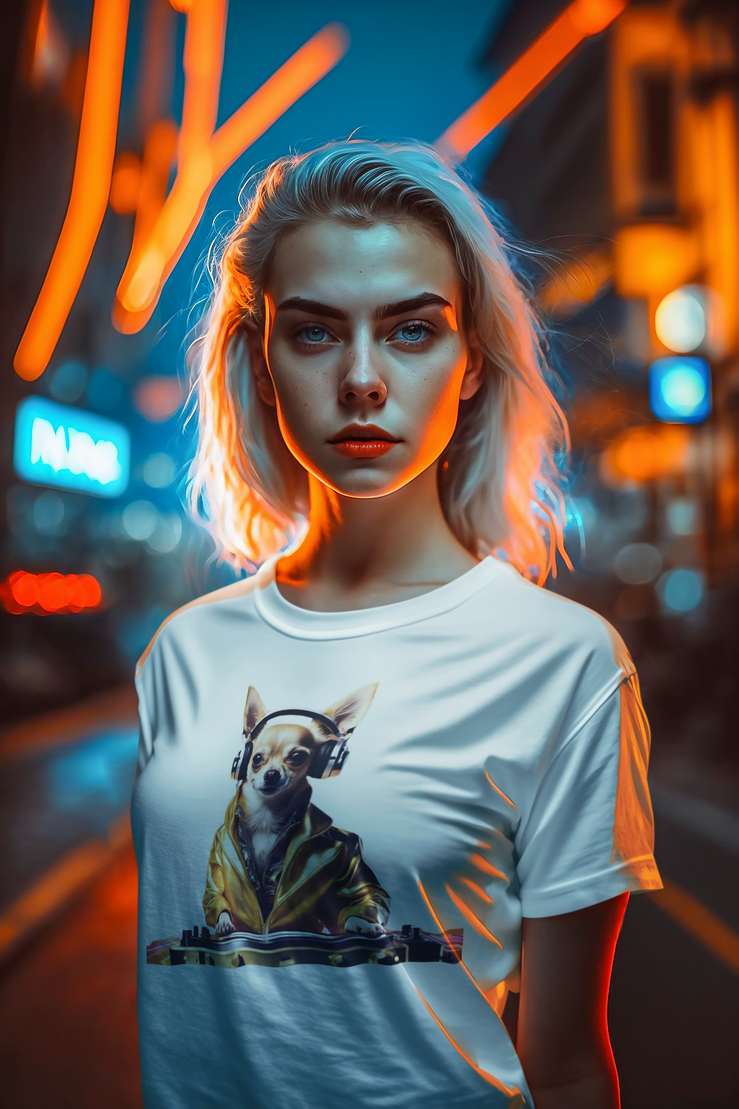 Cool DJ Dawg - Festival - Unisex Tee - Fun Pet Lover Shirt