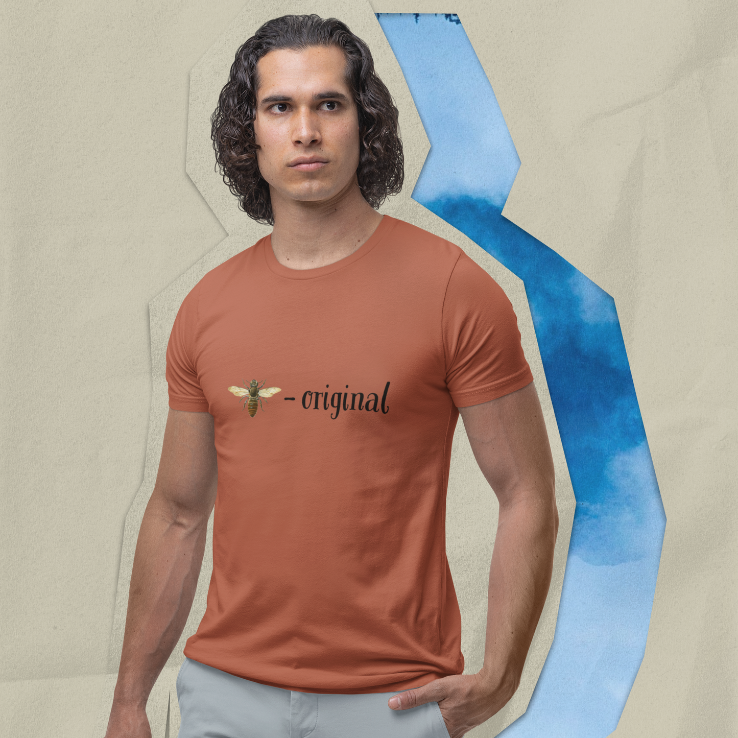 Bee Inspired Original Unisex Jersey Tee - Nature Lover Shirt