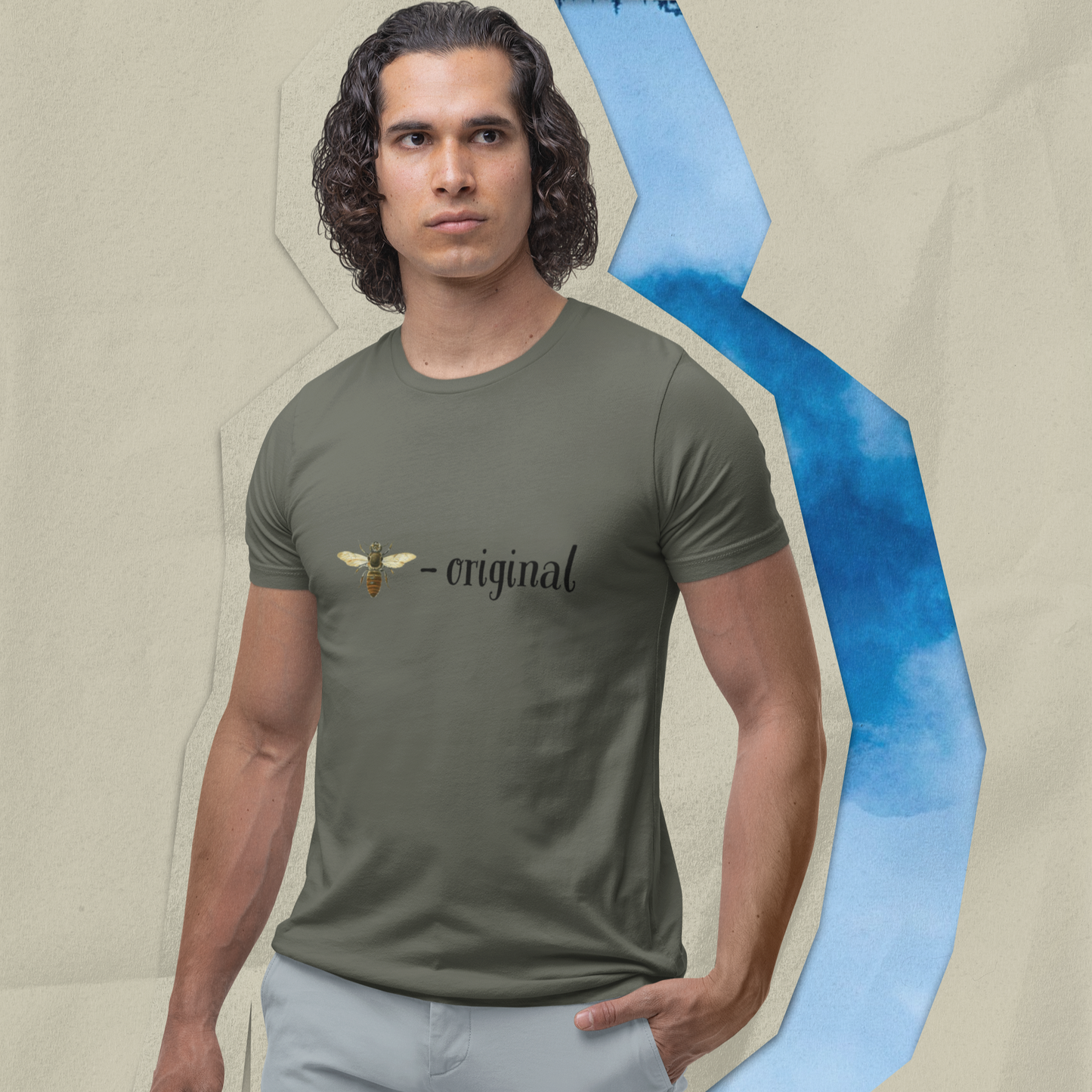 Bee Inspired Original Unisex Jersey Tee - Nature Lover Shirt