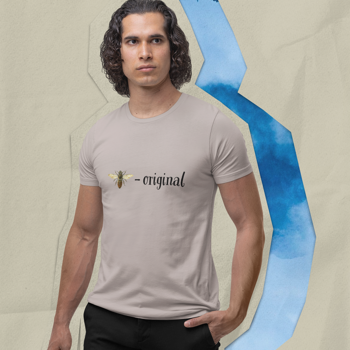 Bee Inspired Original Unisex Jersey Tee - Nature Lover Shirt