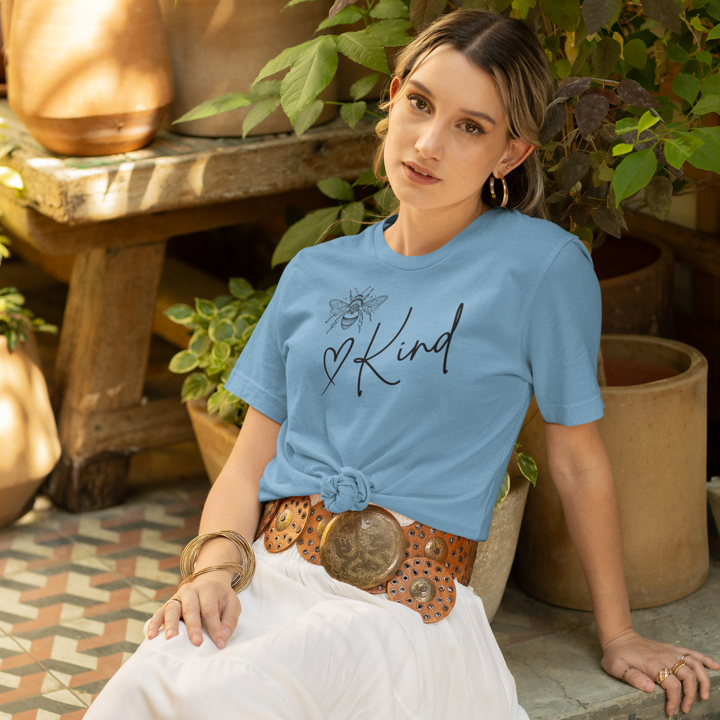 Bee Kind Unisex Jersey Short Sleeve Tee - Positive Vibes Shirt