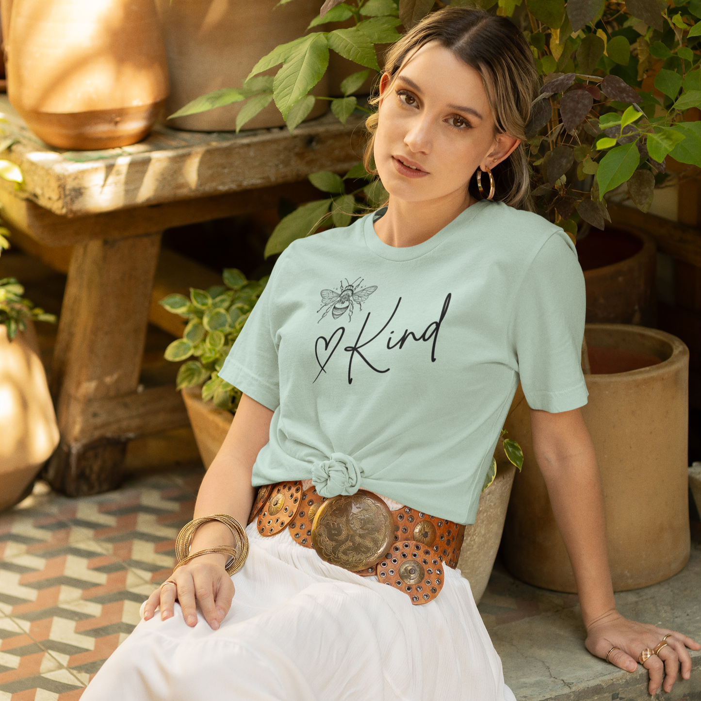 Bee Kind Unisex Jersey Short Sleeve Tee - Positive Vibes Shirt