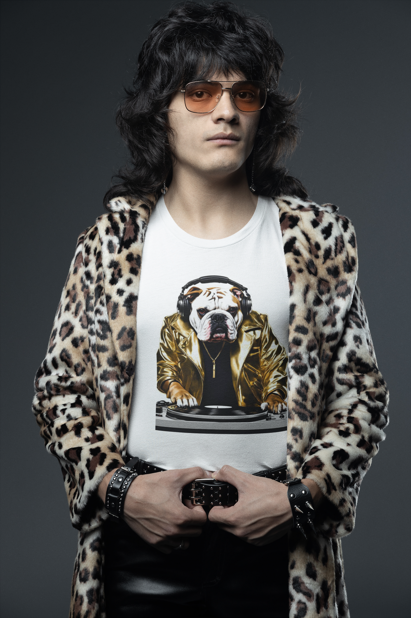 DJ Bulldog - Festival - Unisex Jersey Tee - Music Lover Graphic Shirt