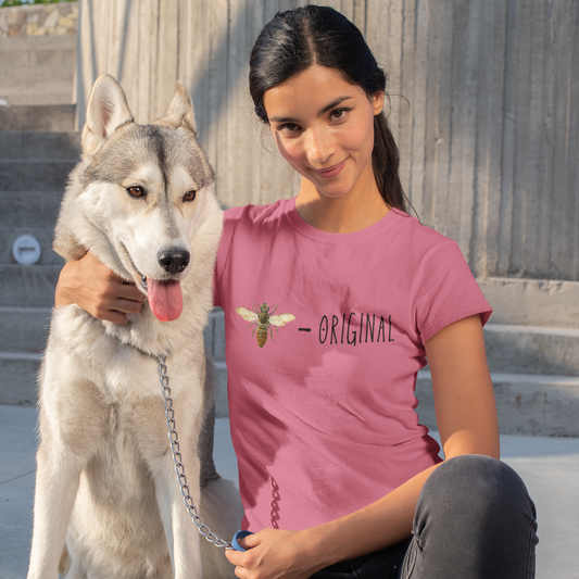 Bee Original Design Unisex Jersey Tee - Nature Inspired Graphic T-Shirt