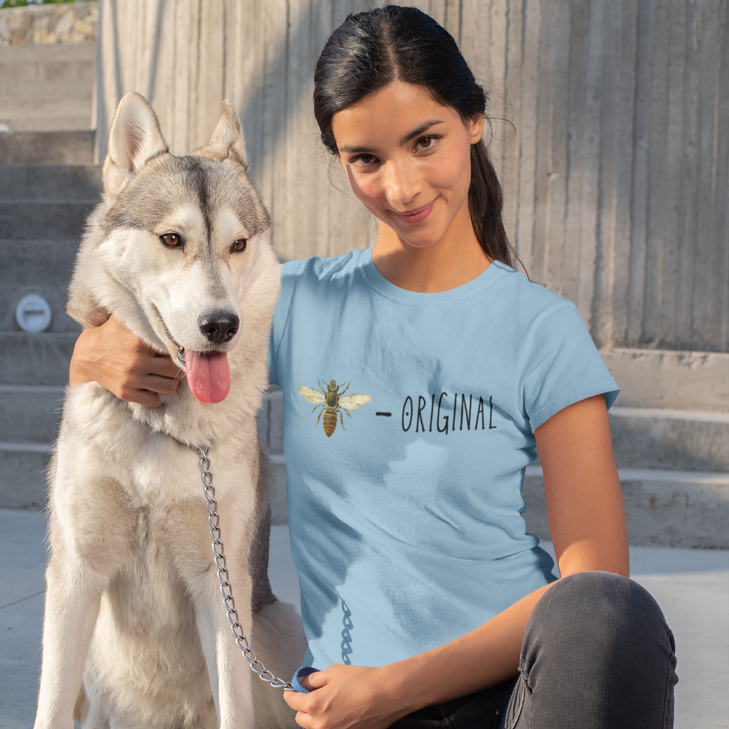 Bee Original Design Unisex Jersey Tee - Nature Inspired Graphic T-Shirt