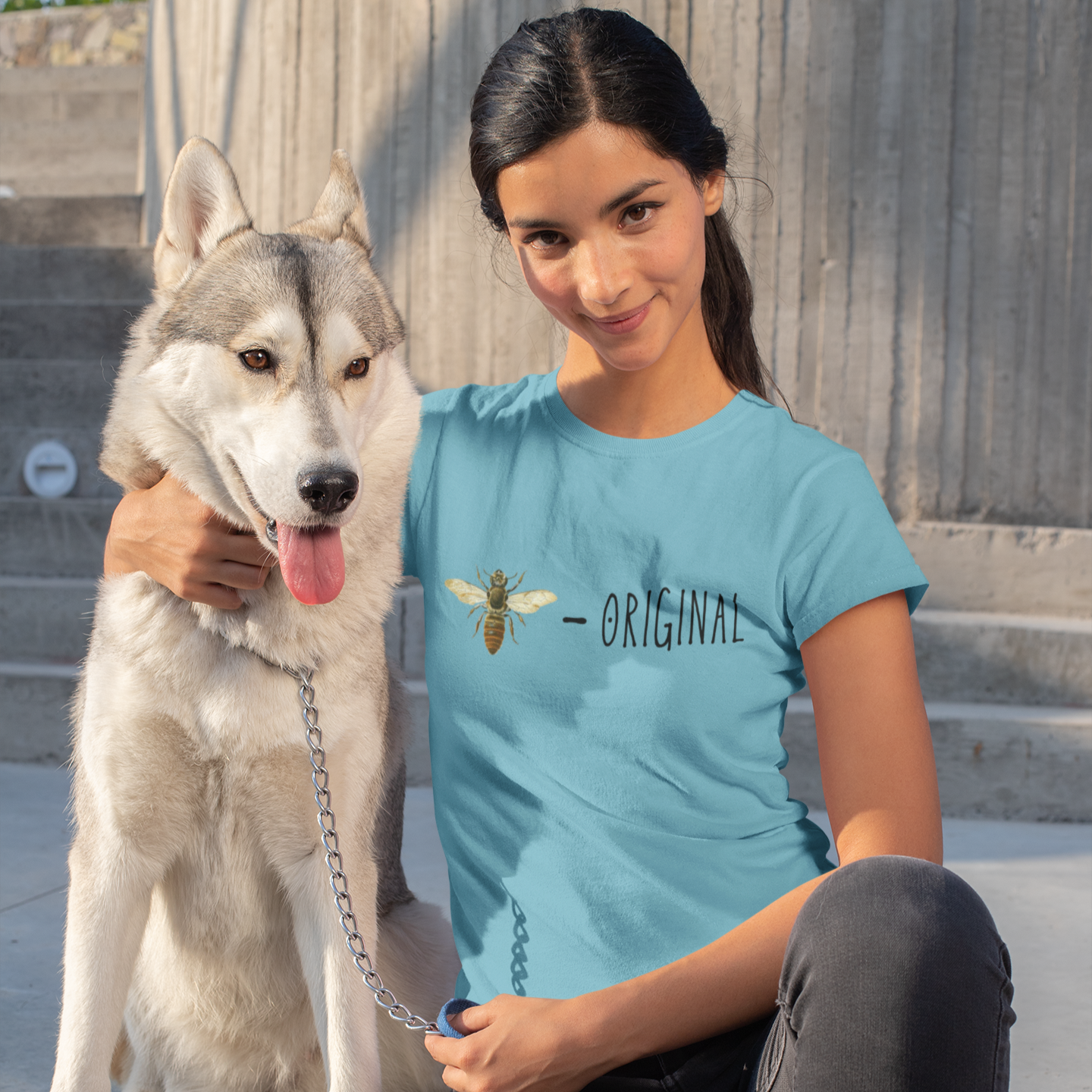 Bee Original Design Unisex Jersey Tee - Nature Inspired Graphic T-Shirt