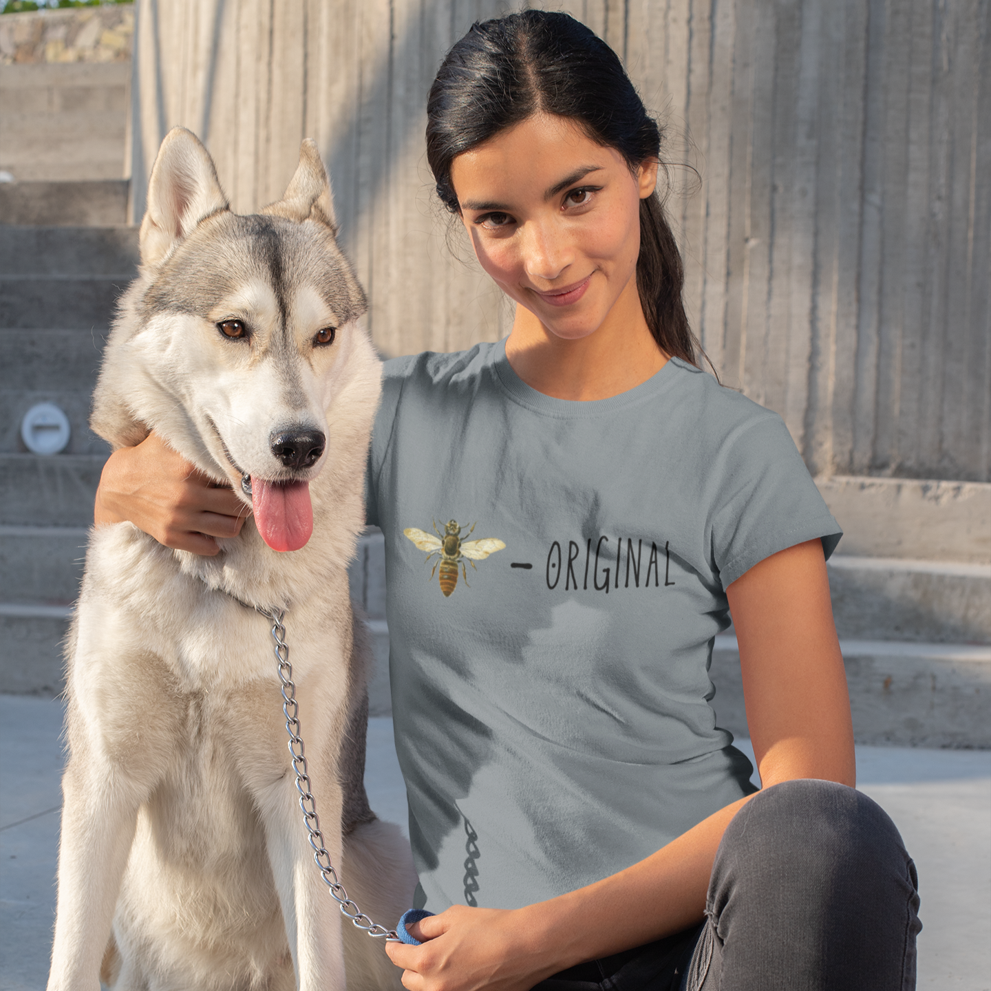 Bee Original Design Unisex Jersey Tee - Nature Inspired Graphic T-Shirt