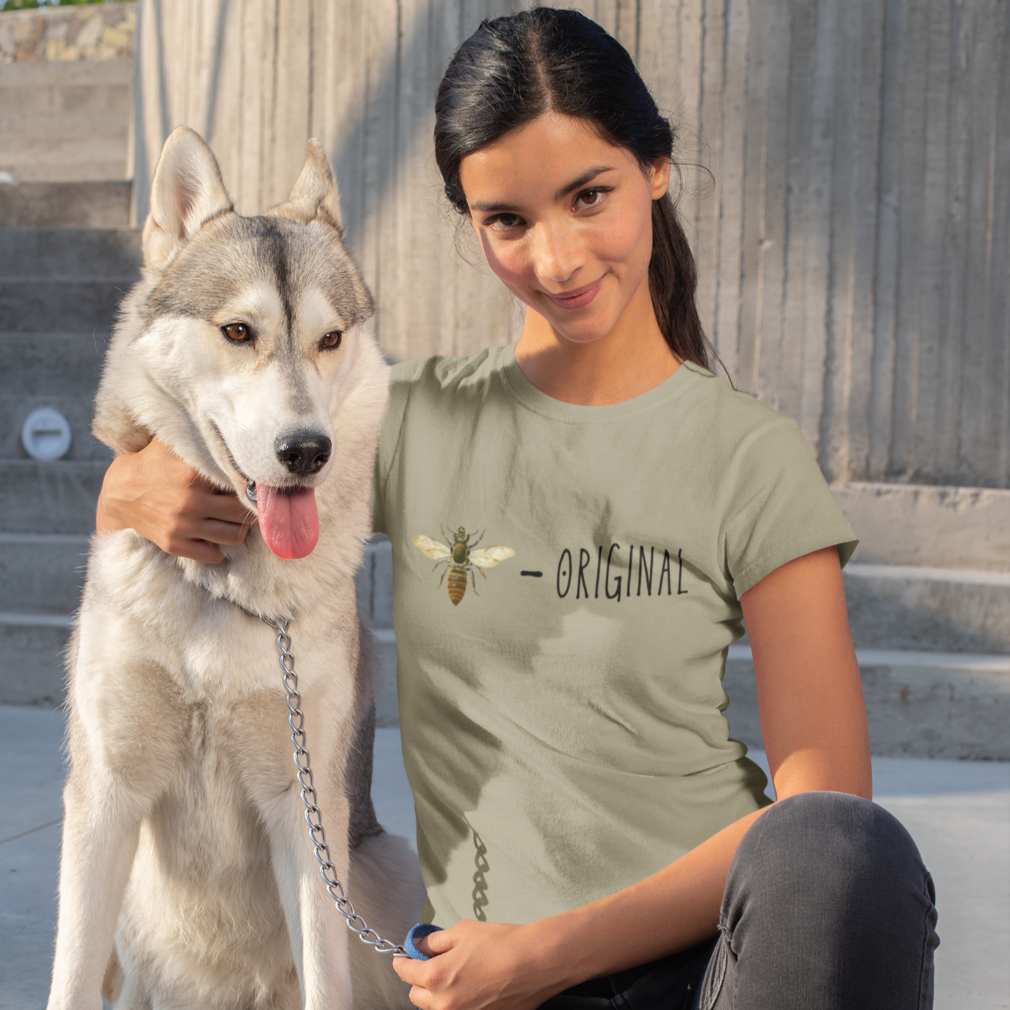 Bee Original Design Unisex Jersey Tee - Nature Inspired Graphic T-Shirt