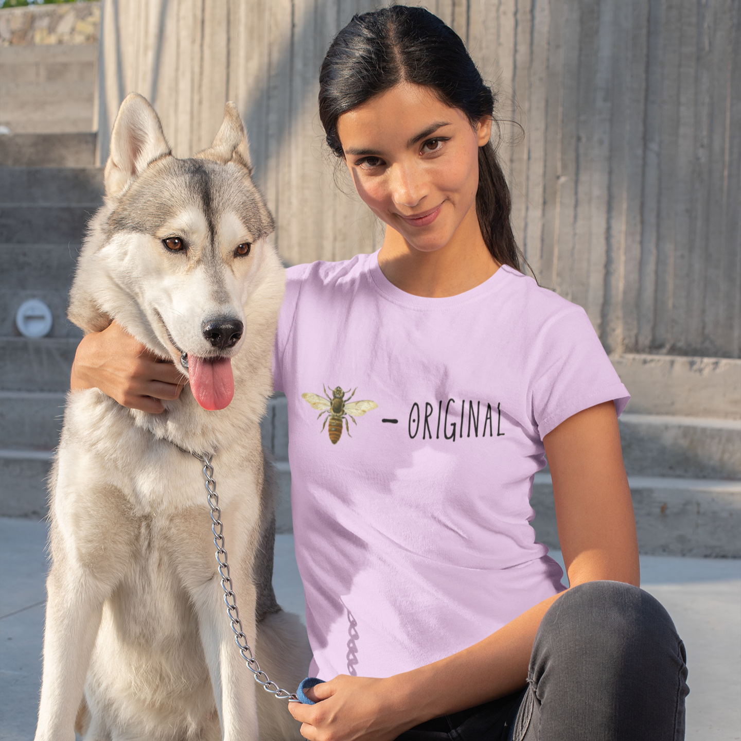 Bee Original Design Unisex Jersey Tee - Nature Inspired Graphic T-Shirt