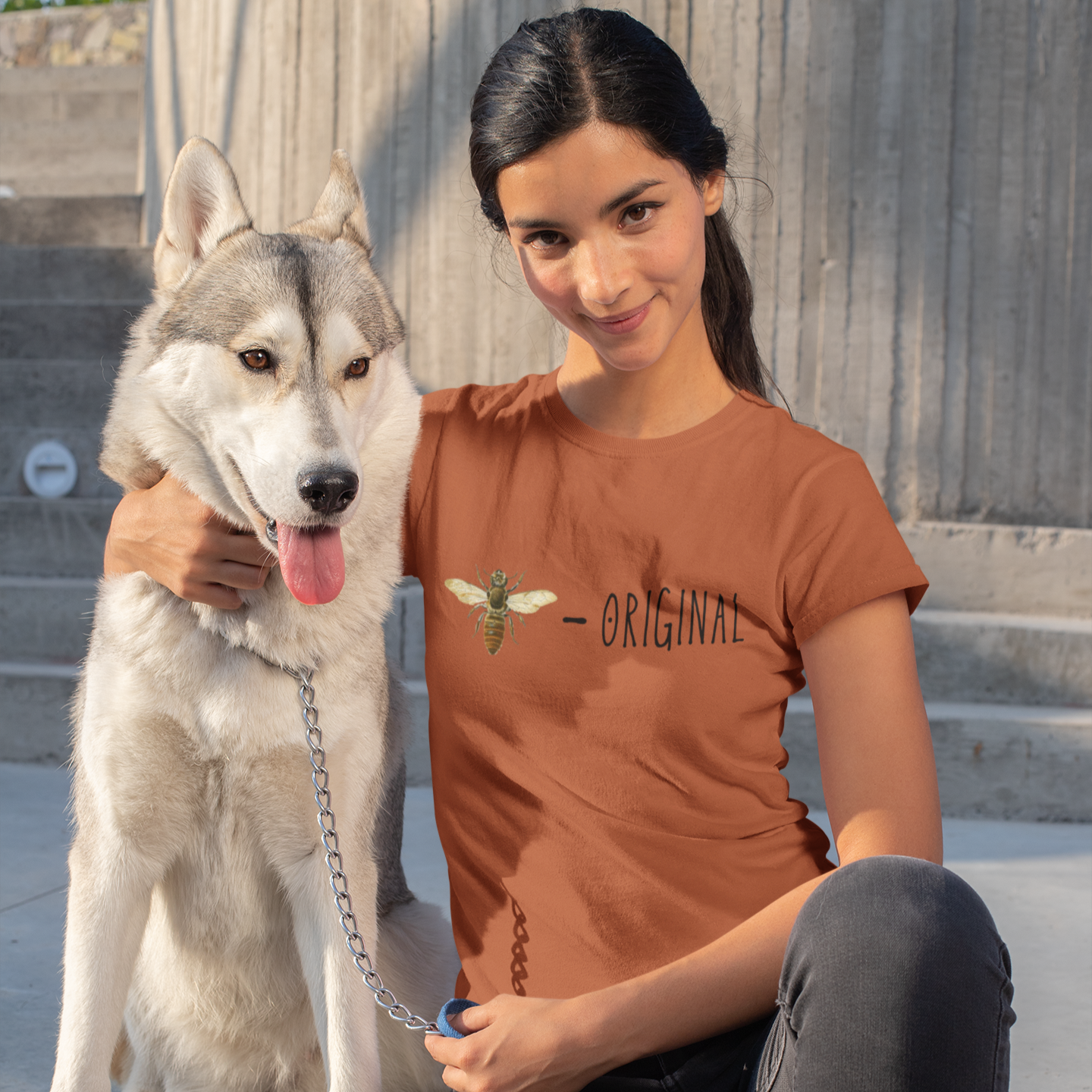 Bee Original Design Unisex Jersey Tee - Nature Inspired Graphic T-Shirt