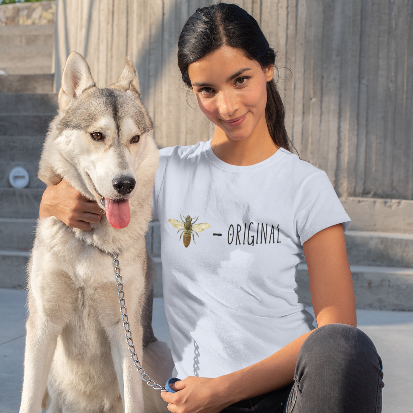 Bee Original Design Unisex Jersey Tee - Nature Inspired Graphic T-Shirt